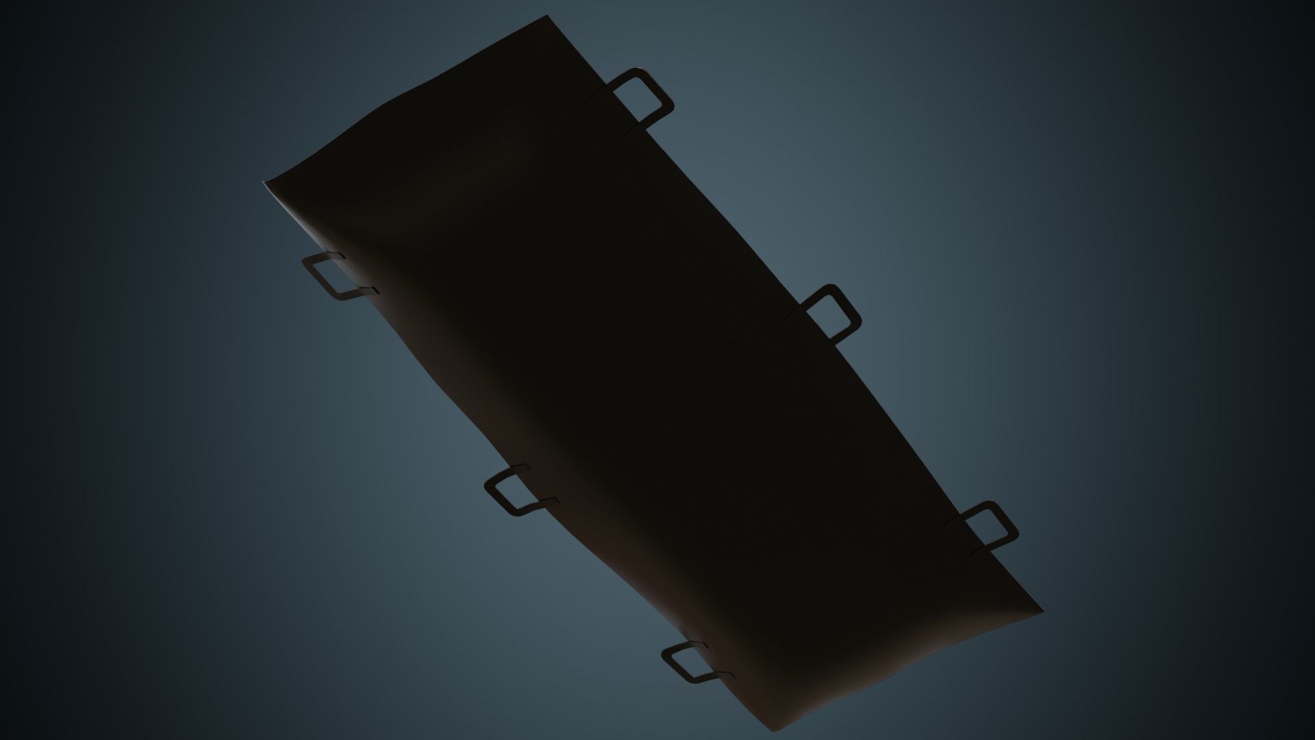 Body Bag 1 Basic Low-poly 3D model_4