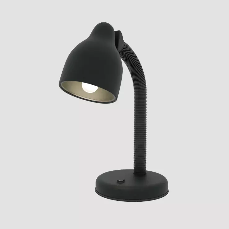 Black Table Lamp 3D model_0