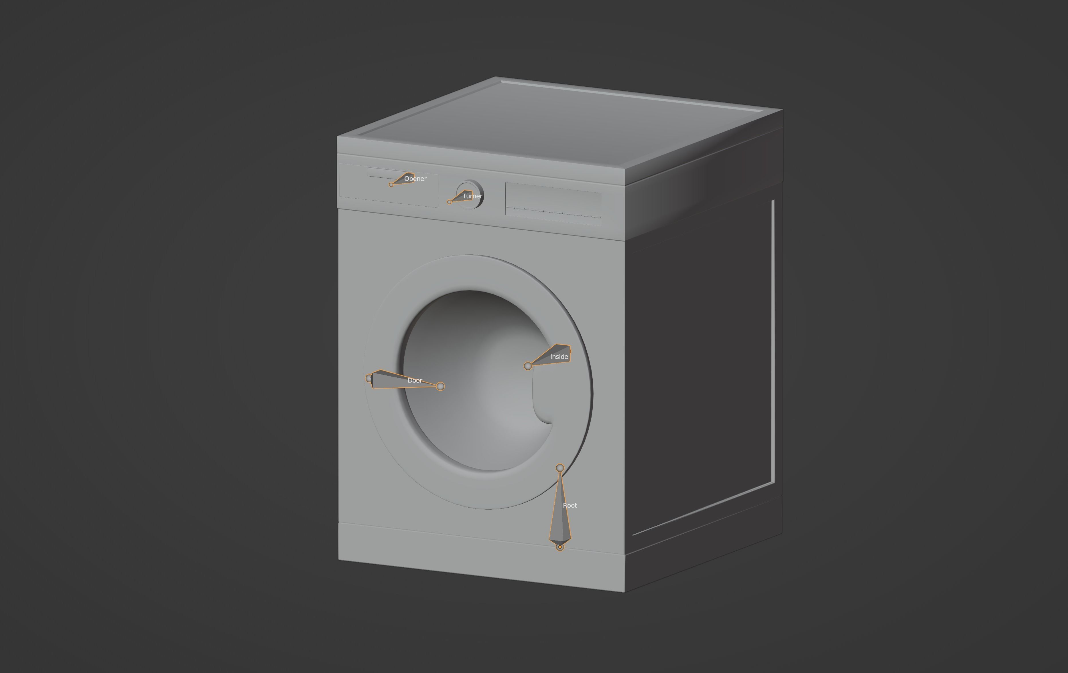 Washing Machine 3D model_14