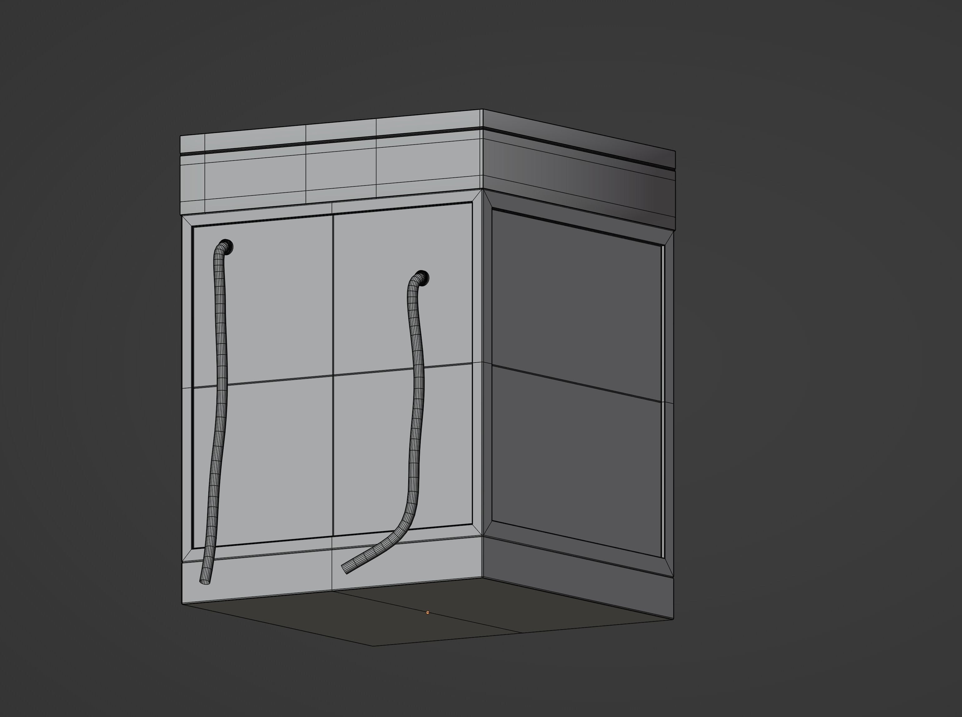 Washing Machine 3D model_16