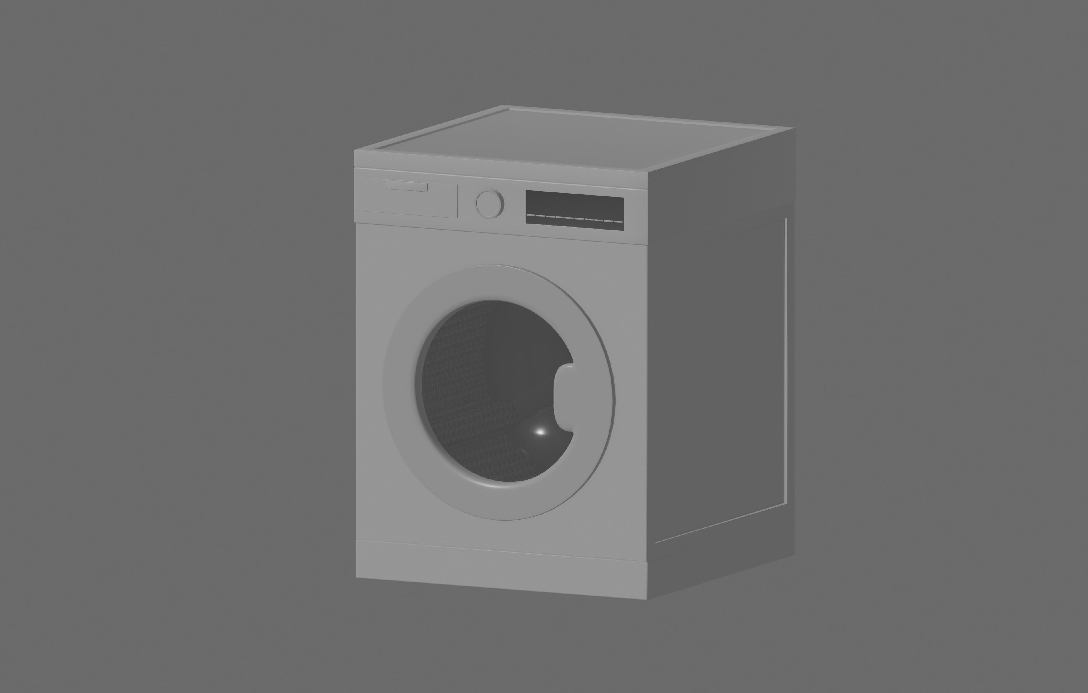 Washing Machine 3D model_1