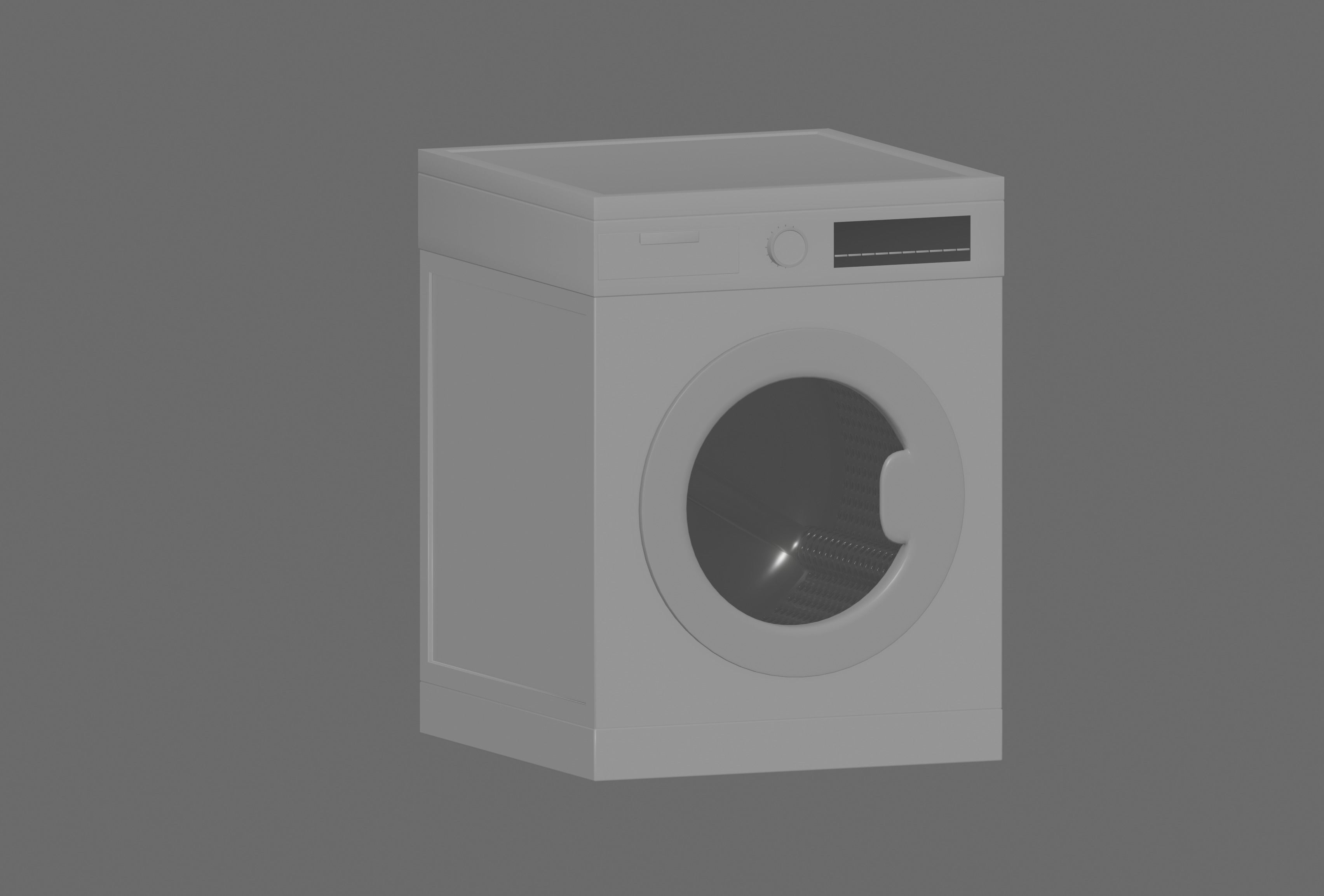 Washing Machine 3D model_3
