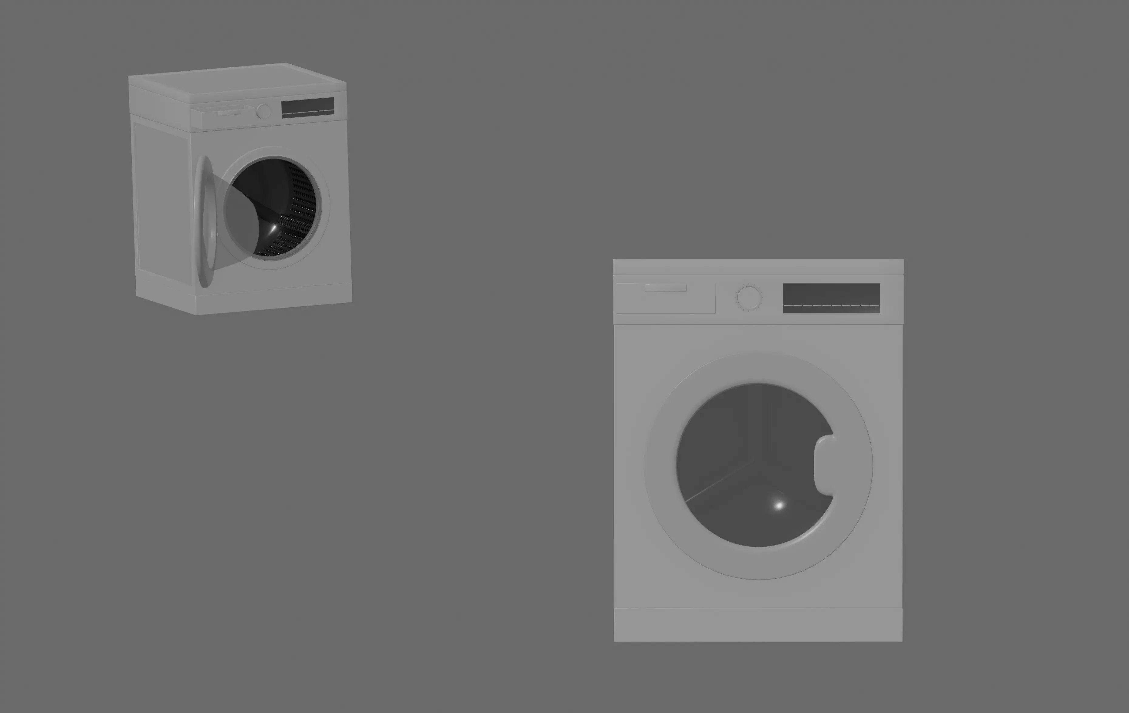 Washing Machine 3D model_0