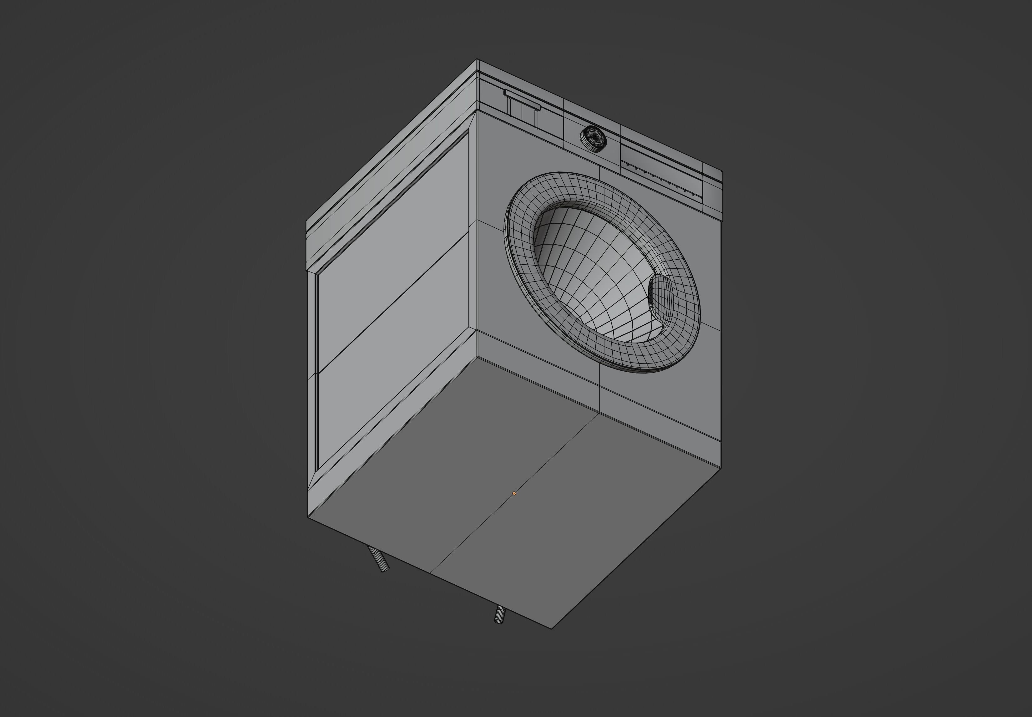 Washing Machine 3D model_17