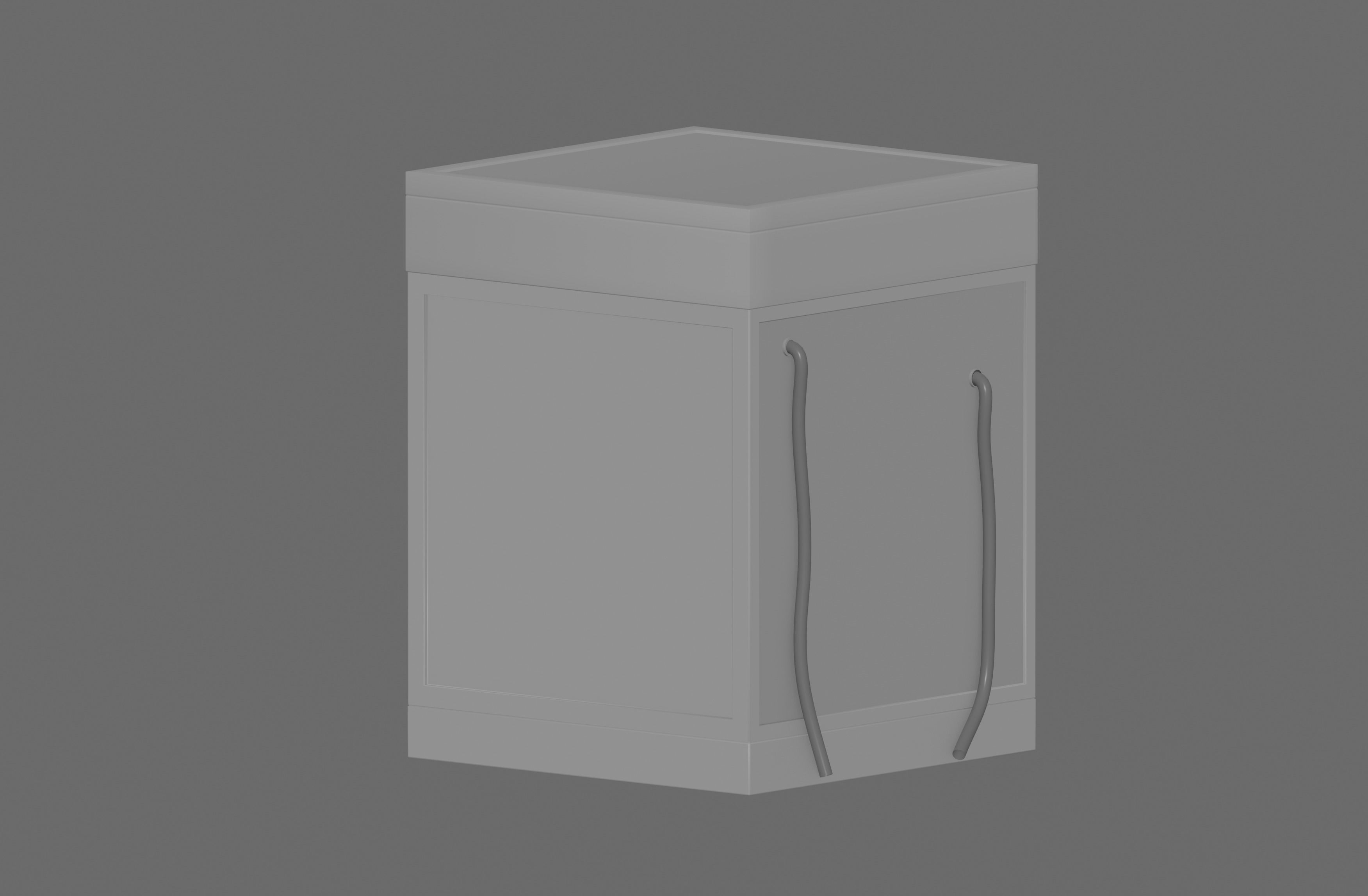 Washing Machine 3D model_5