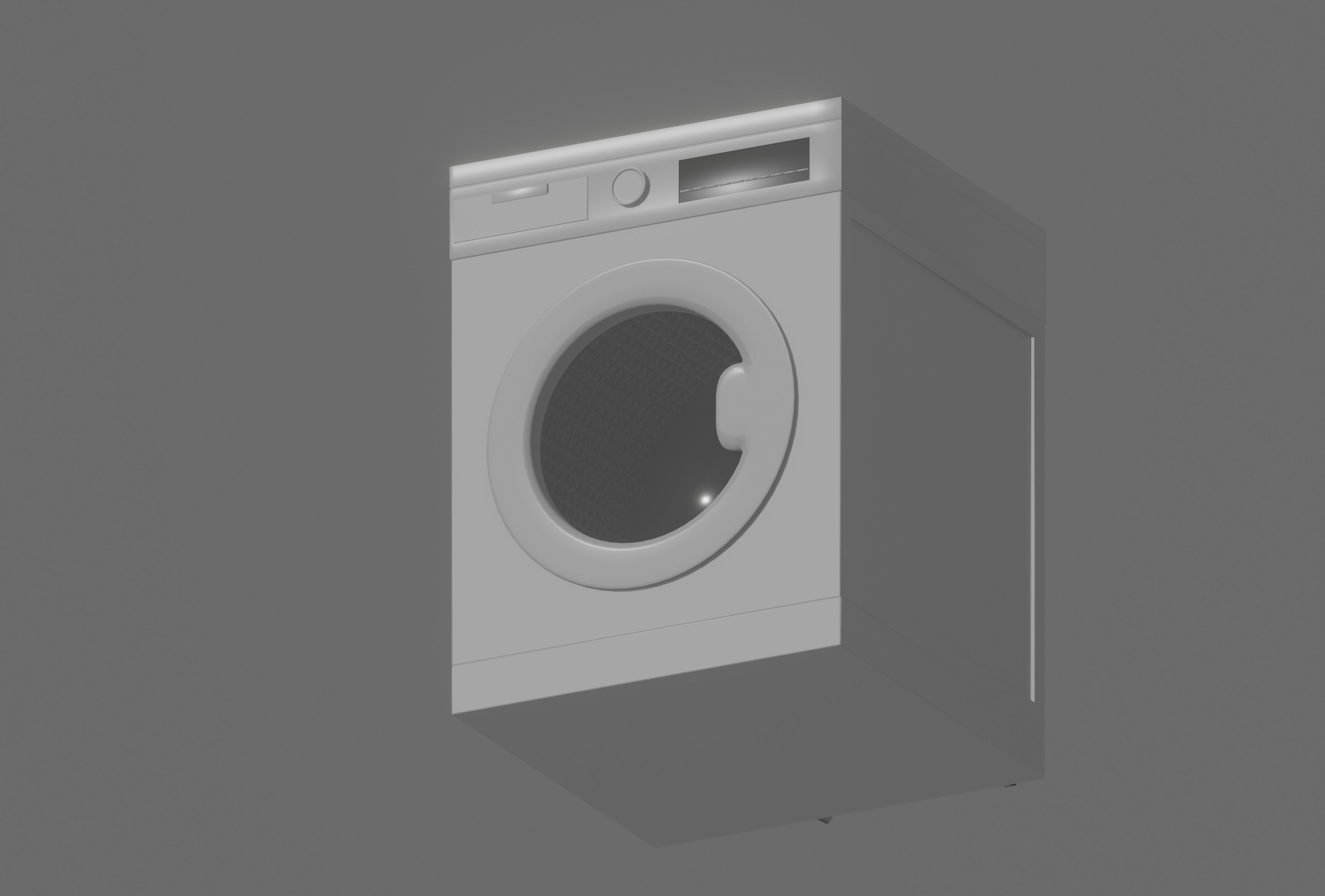 Washing Machine 3D model_2
