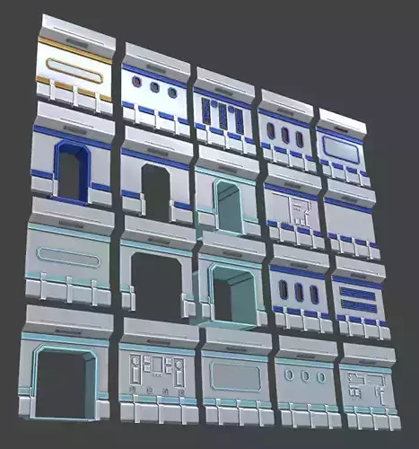 Ultimate Modular sci-fi  pack 