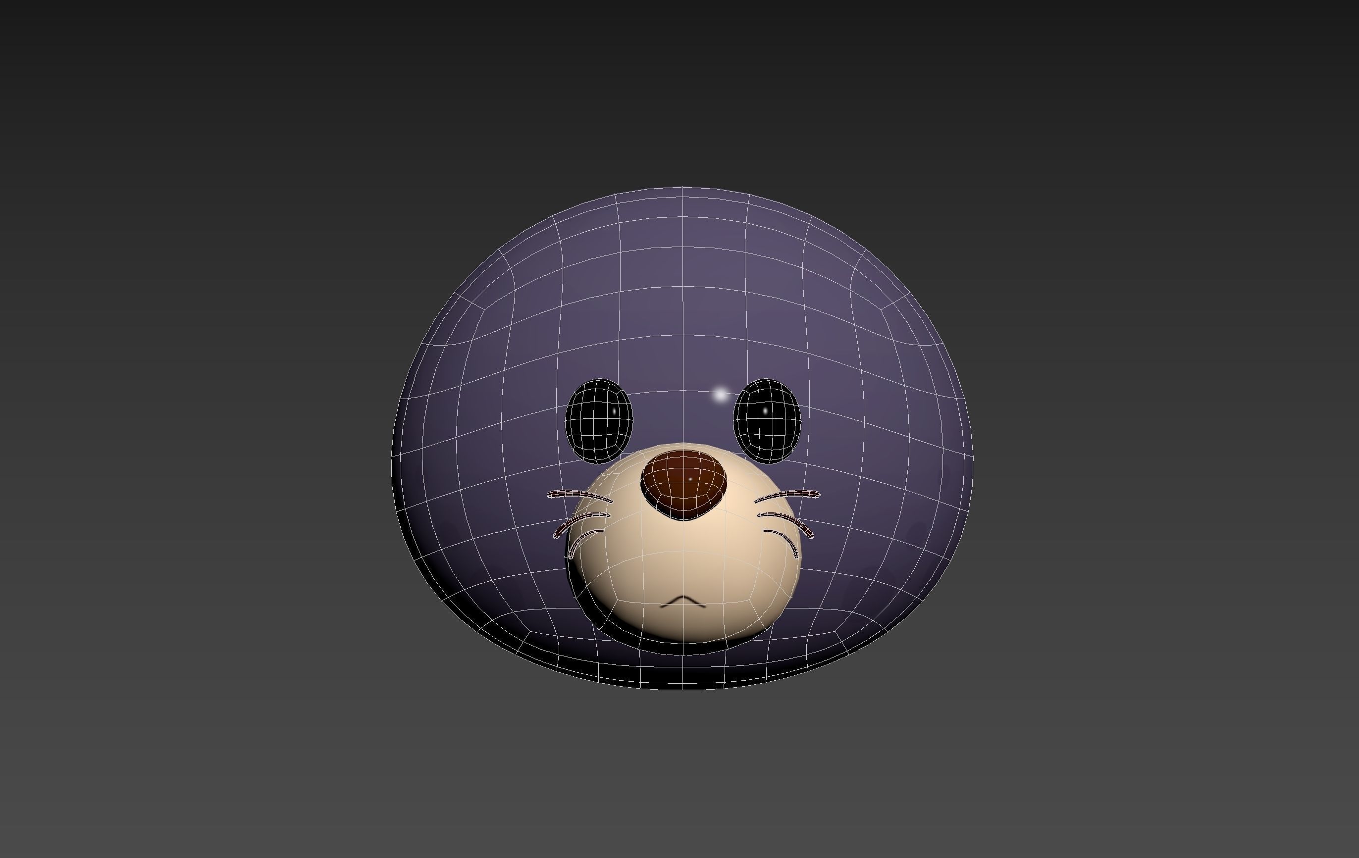 Prop240 Seal Head 3D model_13