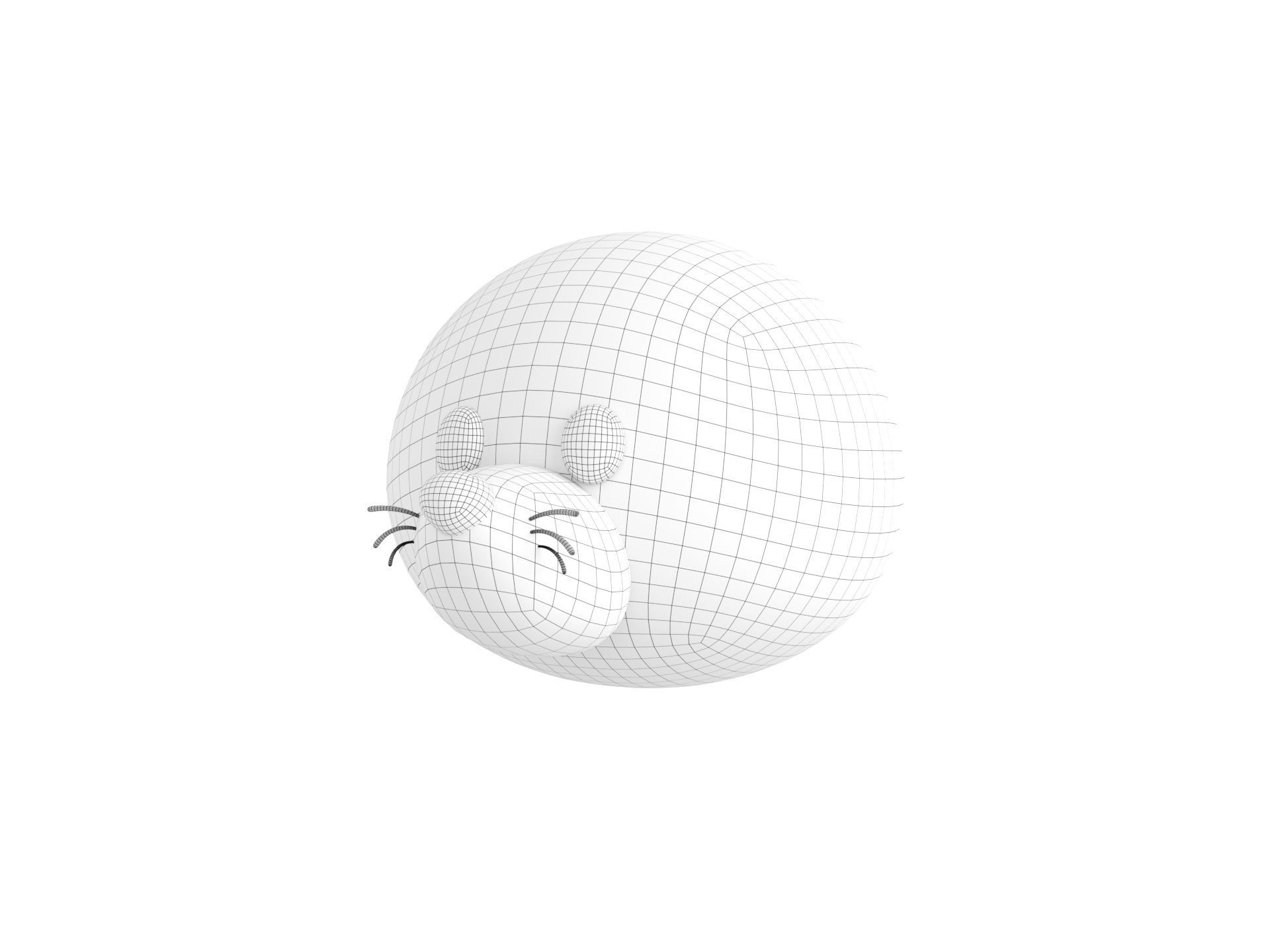 Prop240 Seal Head 3D model_26