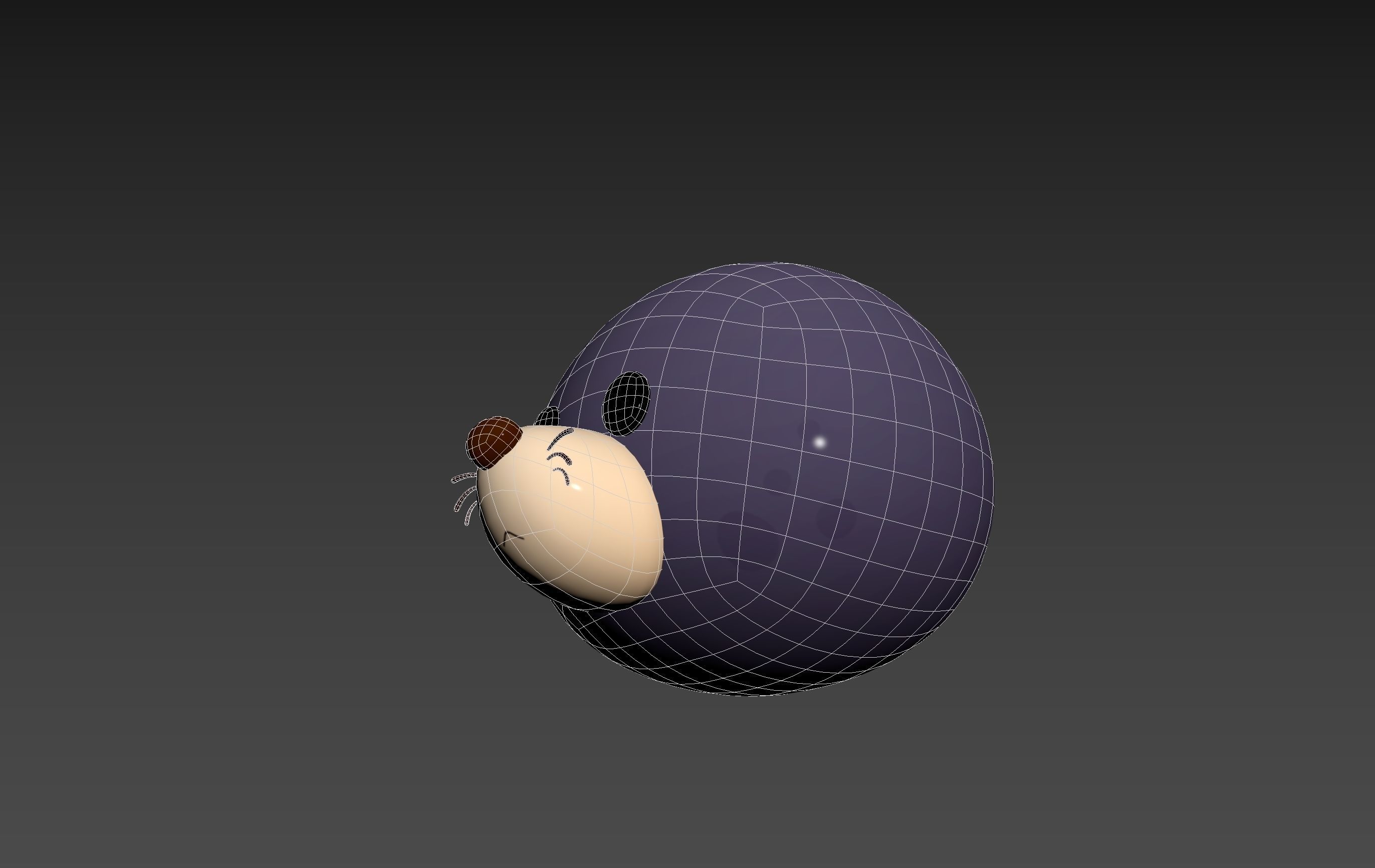 Prop240 Seal Head 3D model_23