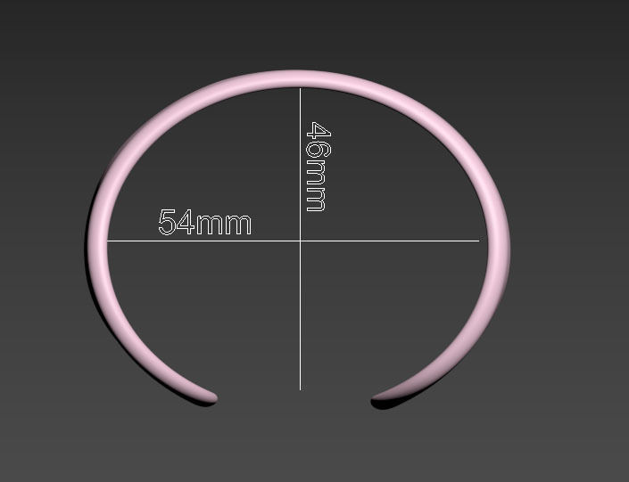 bracelet  3D print model_20