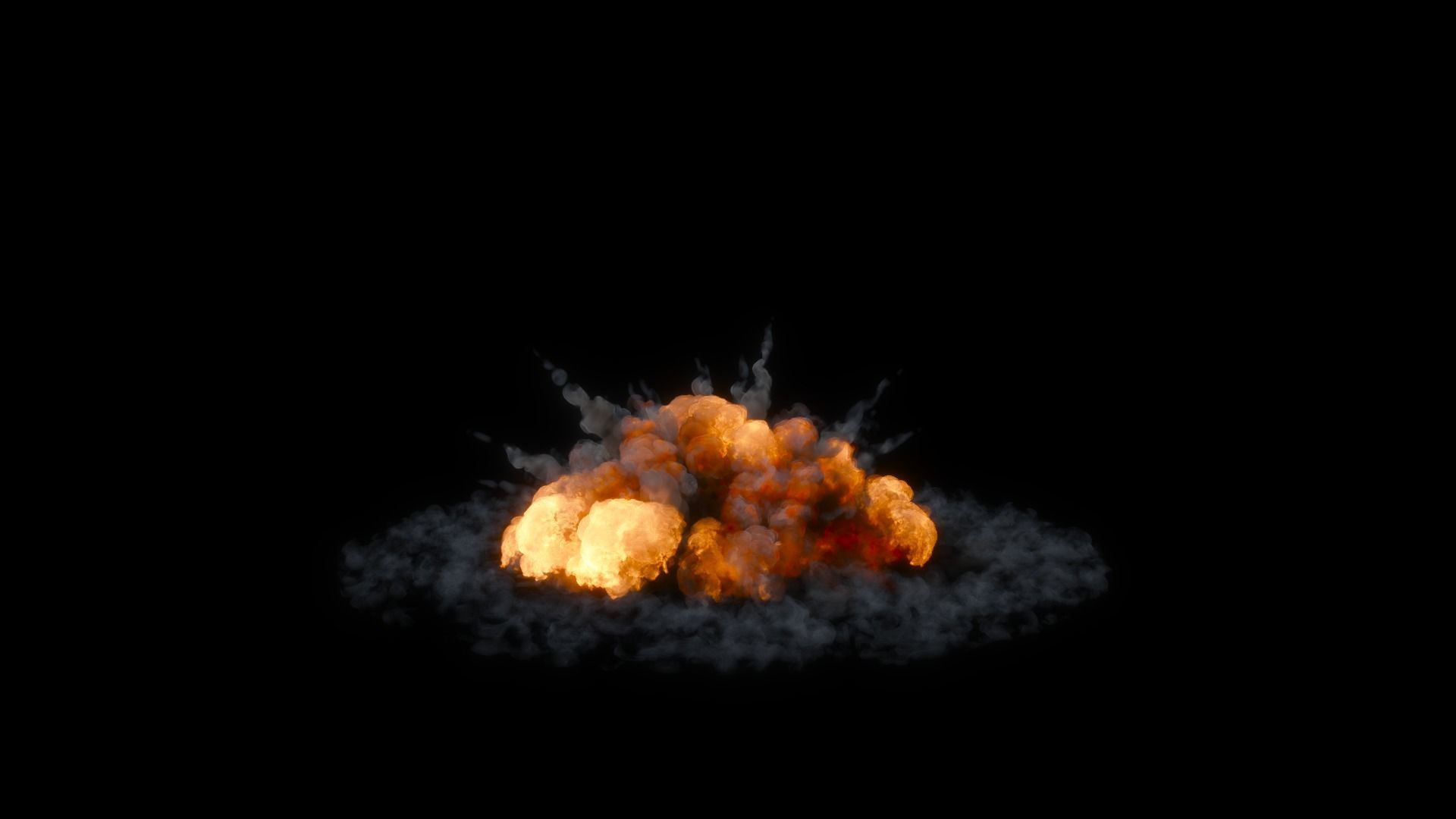 Bomb Explosion 3D model_15