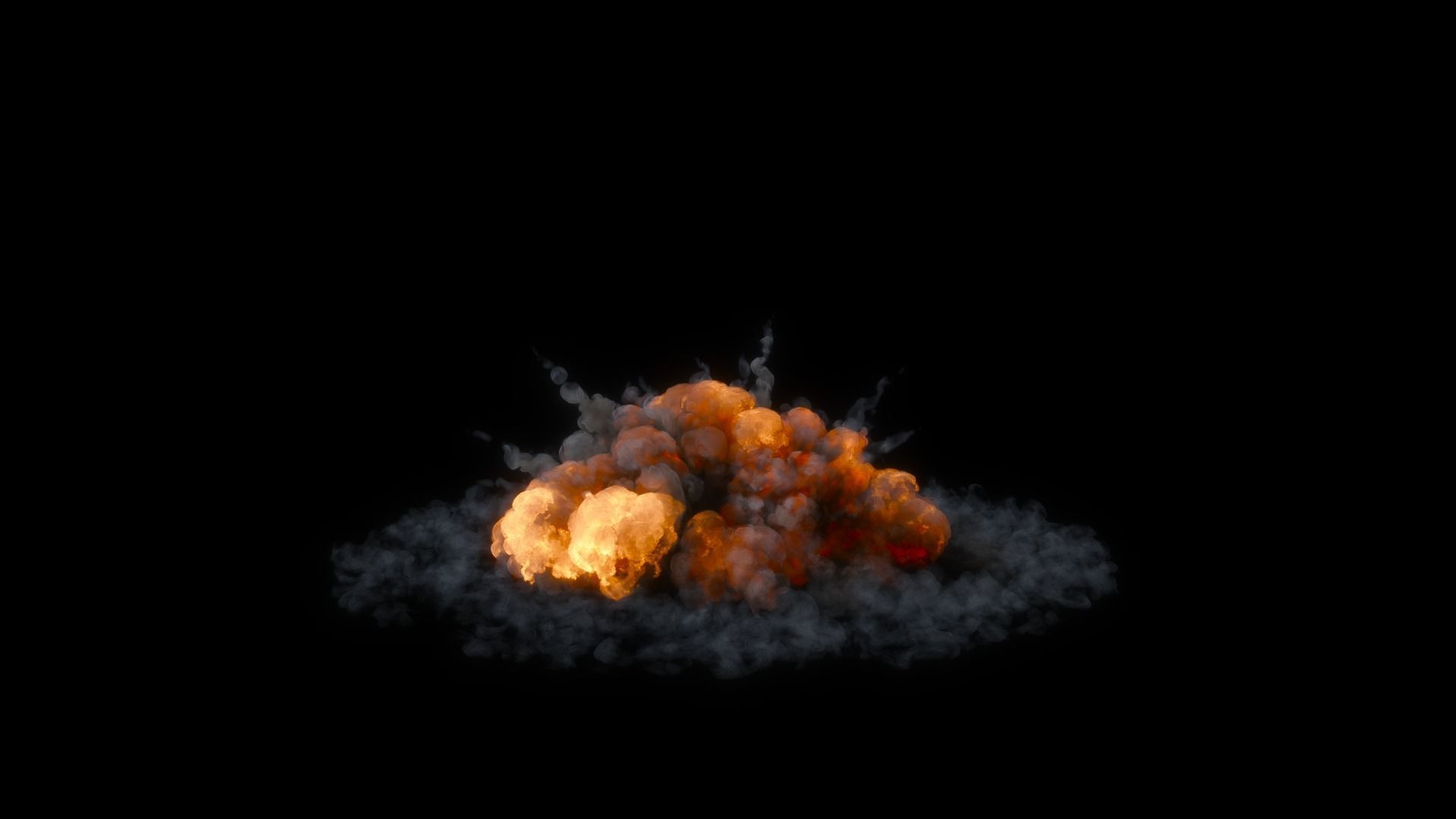Bomb Explosion 3D model_19