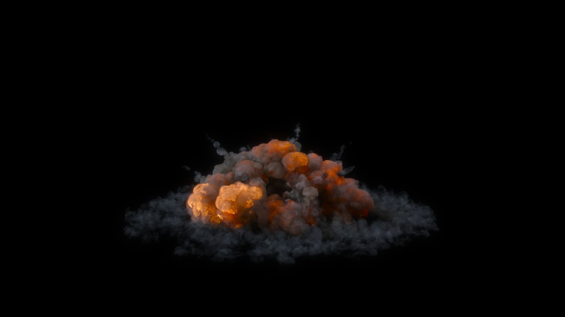 Bomb Explosion 3D model_22