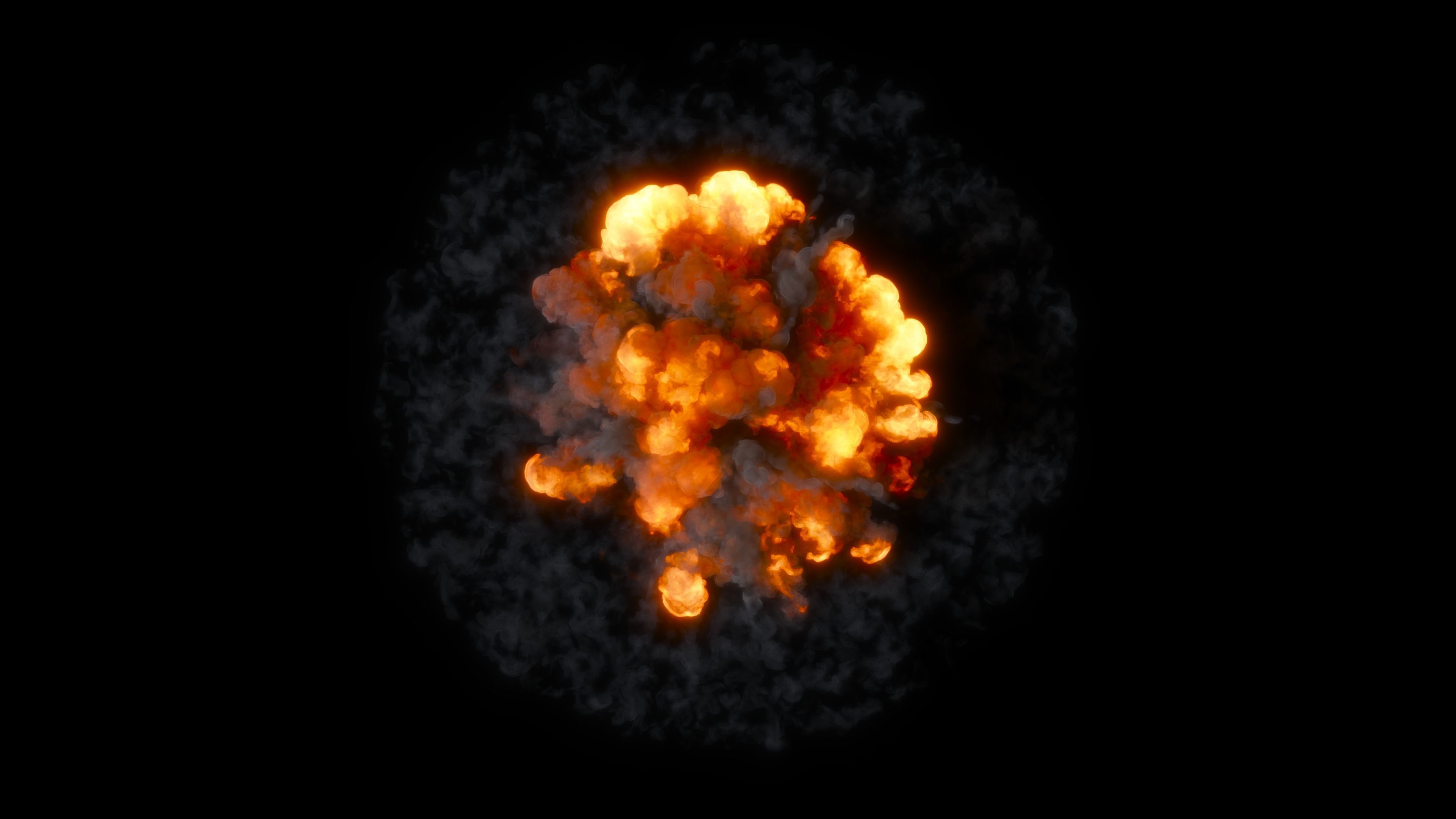 Bomb Explosion 3D model_20