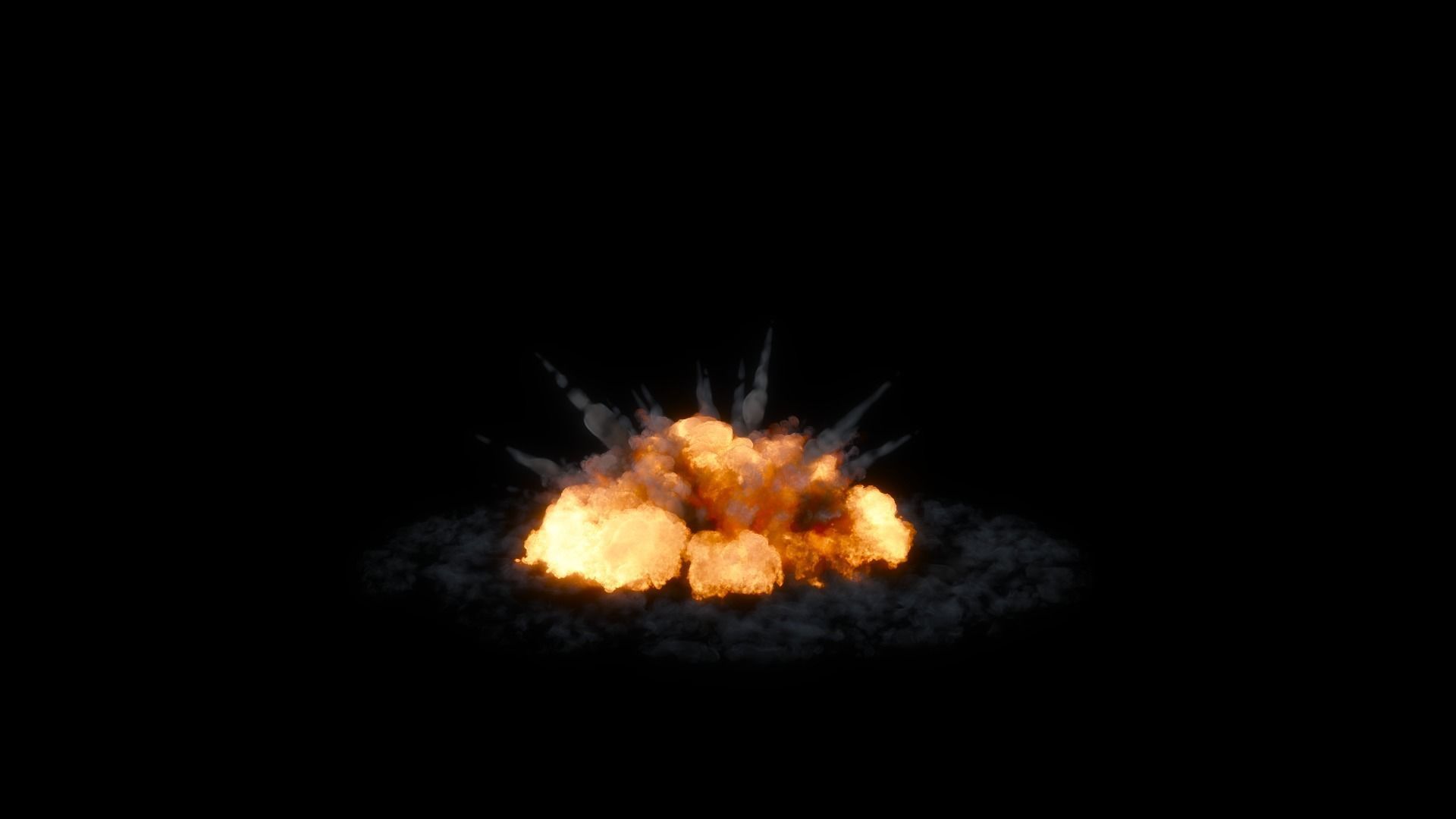 Bomb Explosion 3D model_10