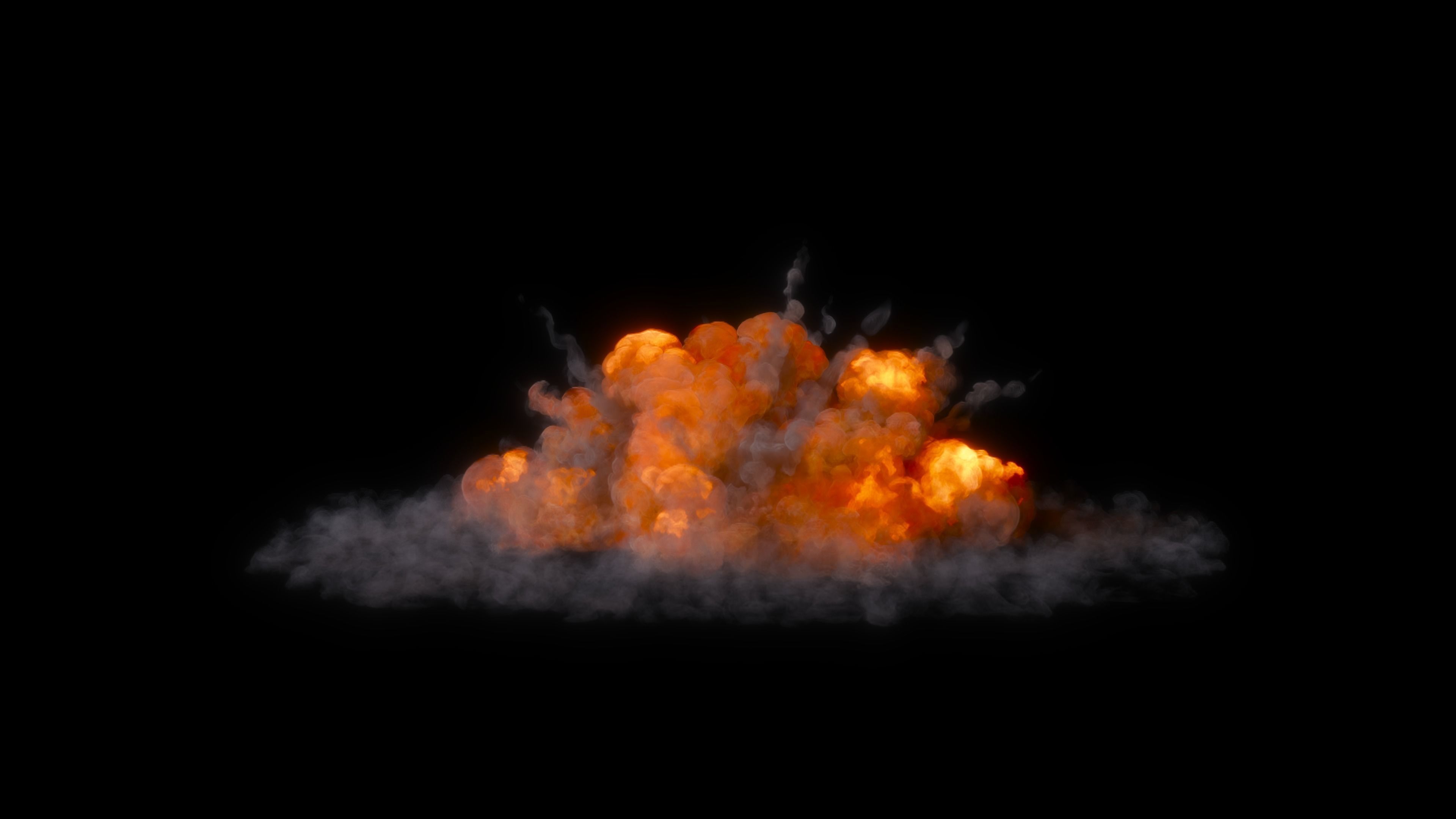 Bomb Explosion 3D model_3