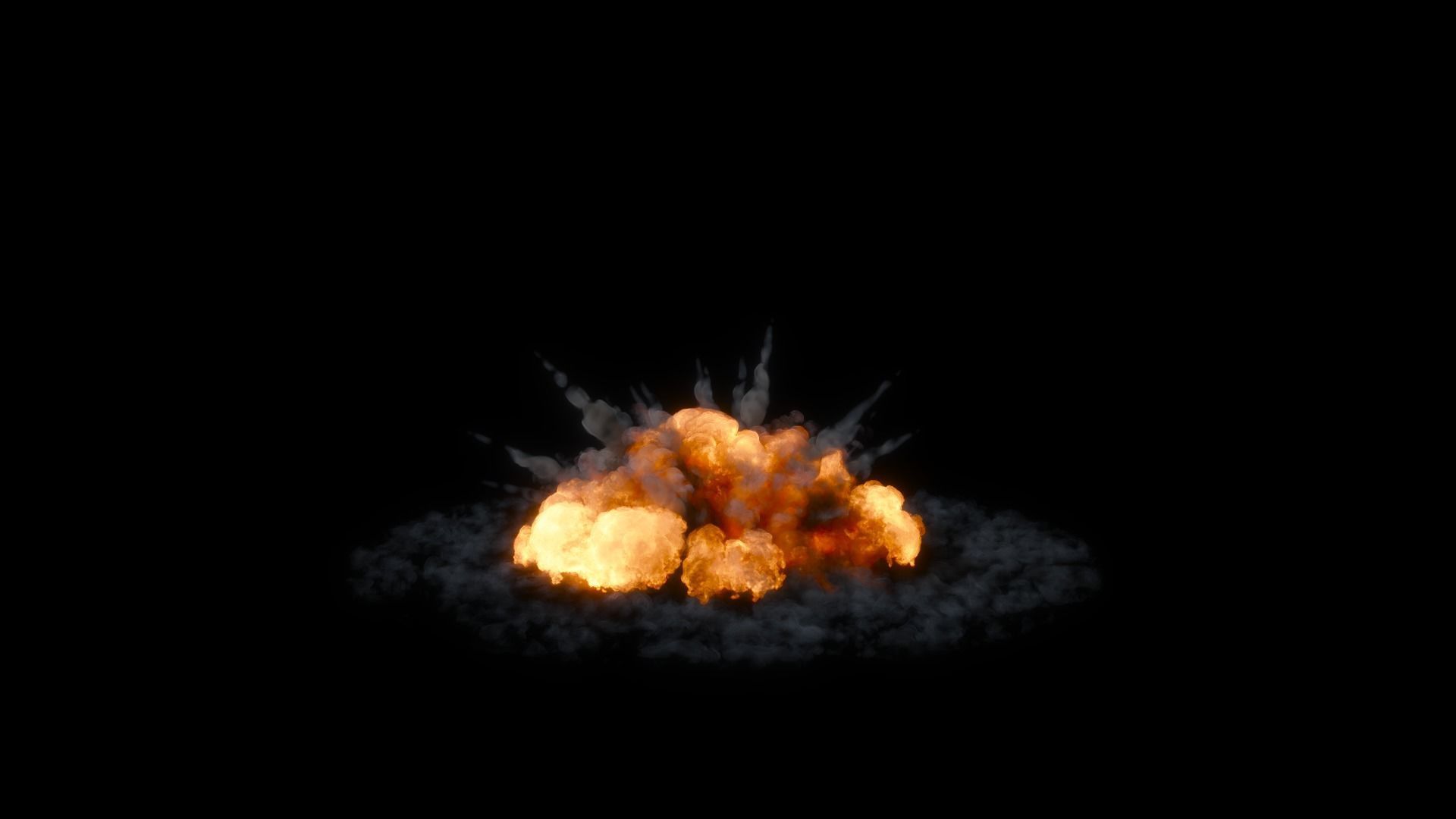 Bomb Explosion 3D model_12
