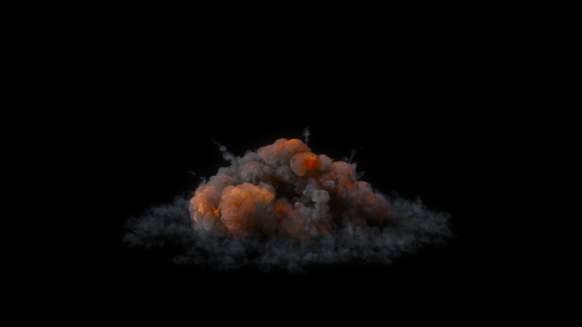 Bomb Explosion 3D model_25