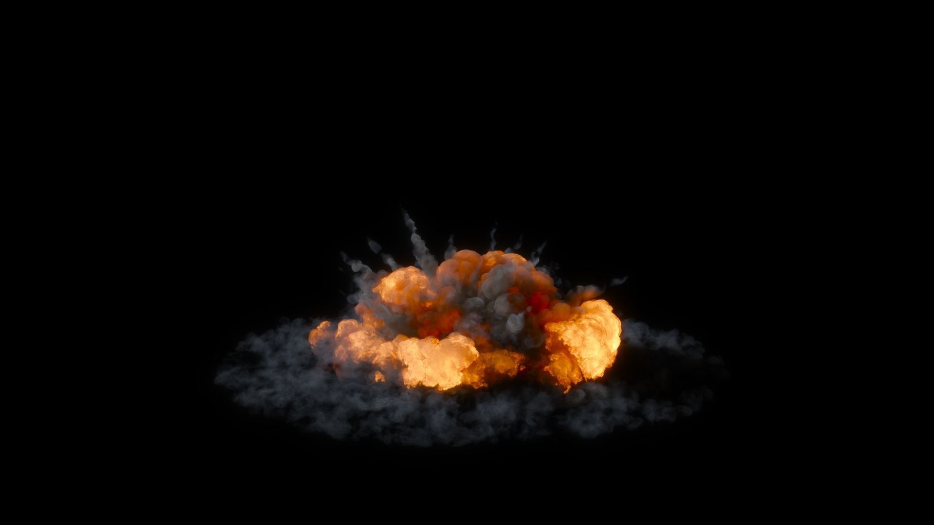 Bomb Explosion 3D model_17