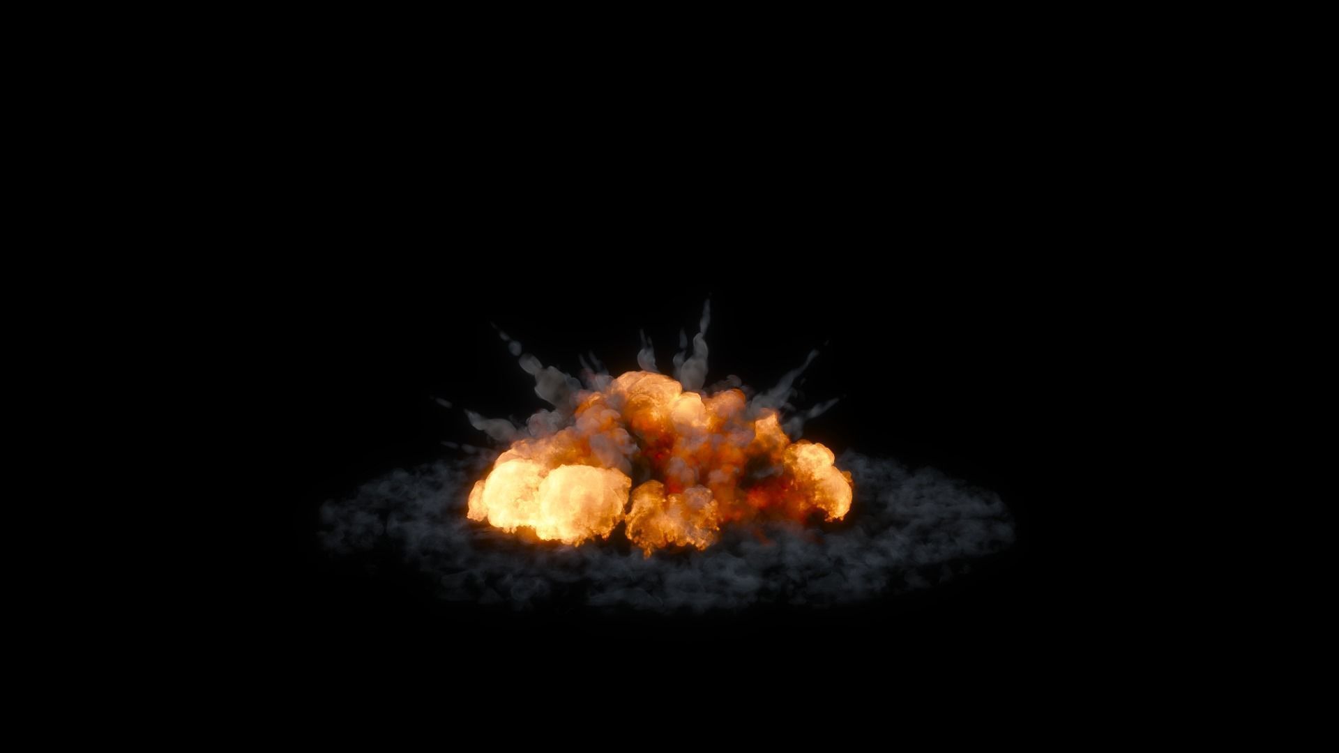 Bomb Explosion 3D model_13