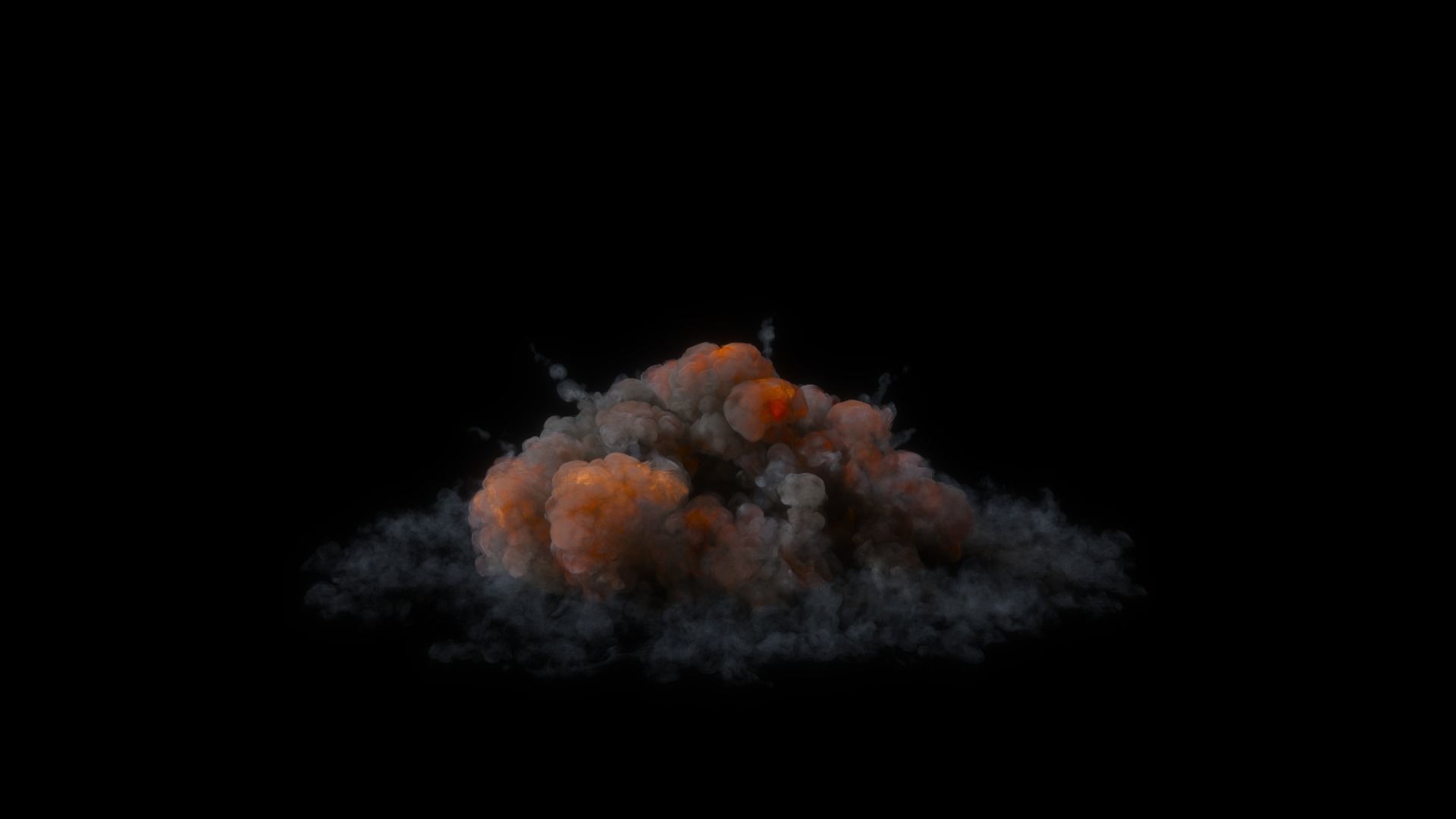 Bomb Explosion 3D model_26