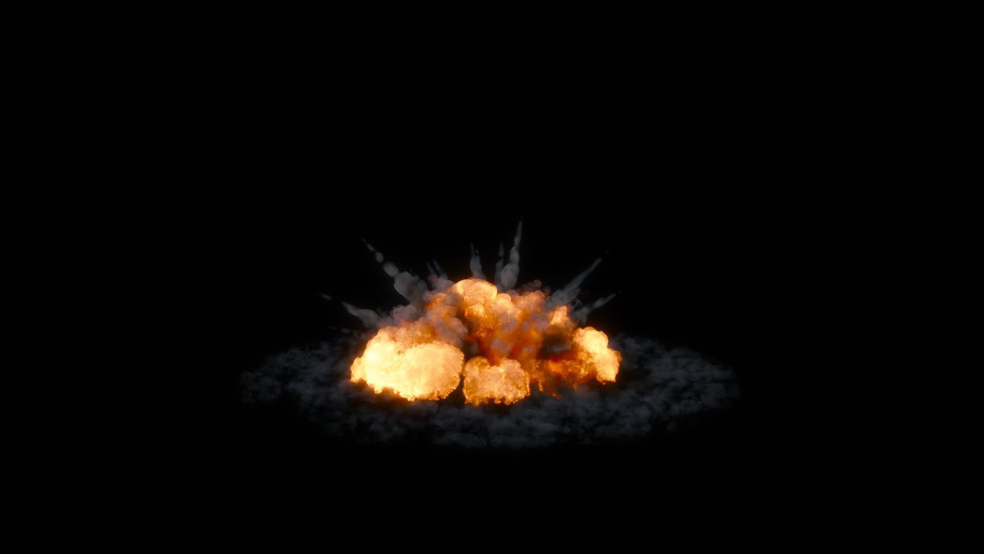 Bomb Explosion 3D model_11