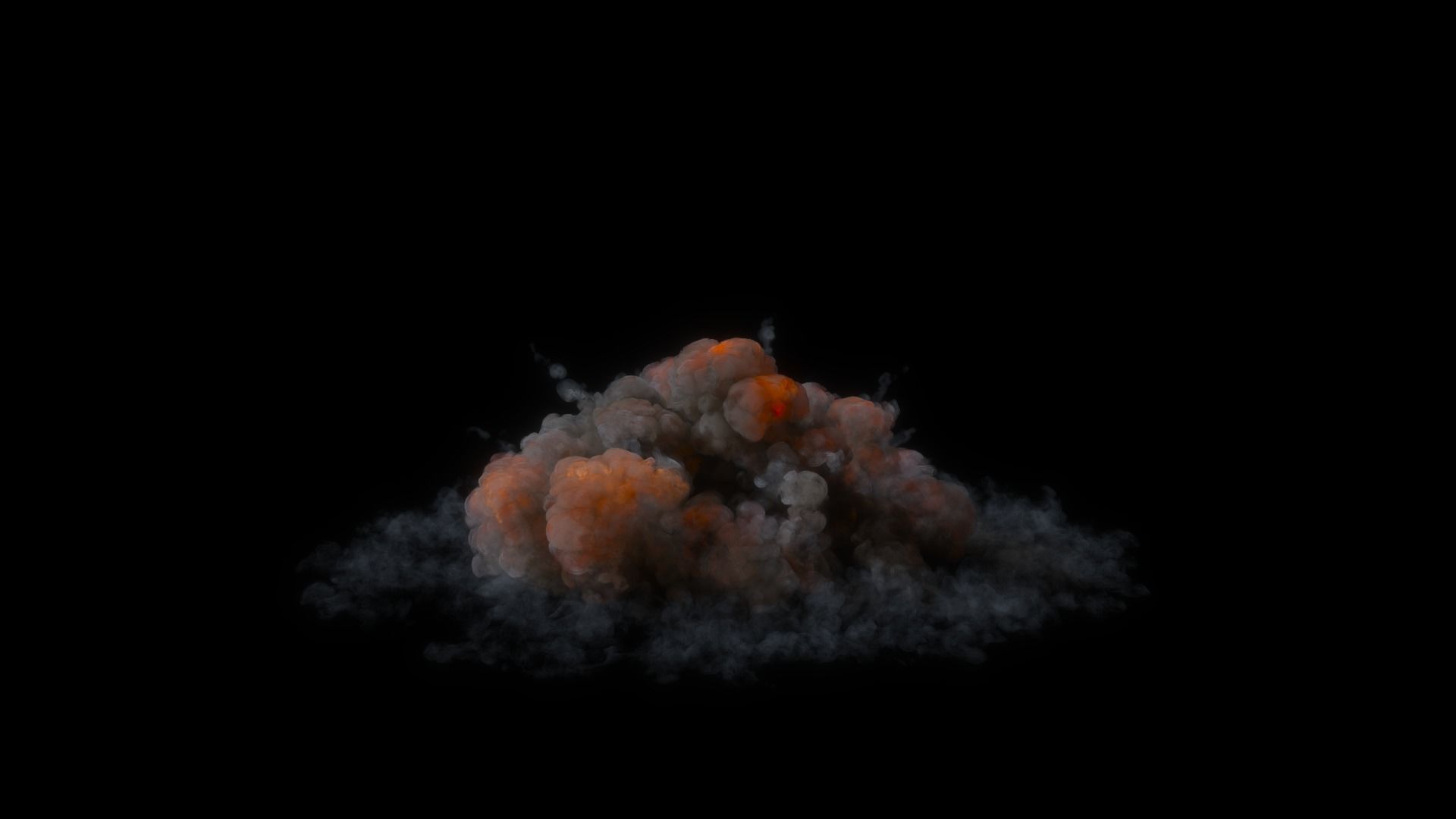 Bomb Explosion 3D model_27