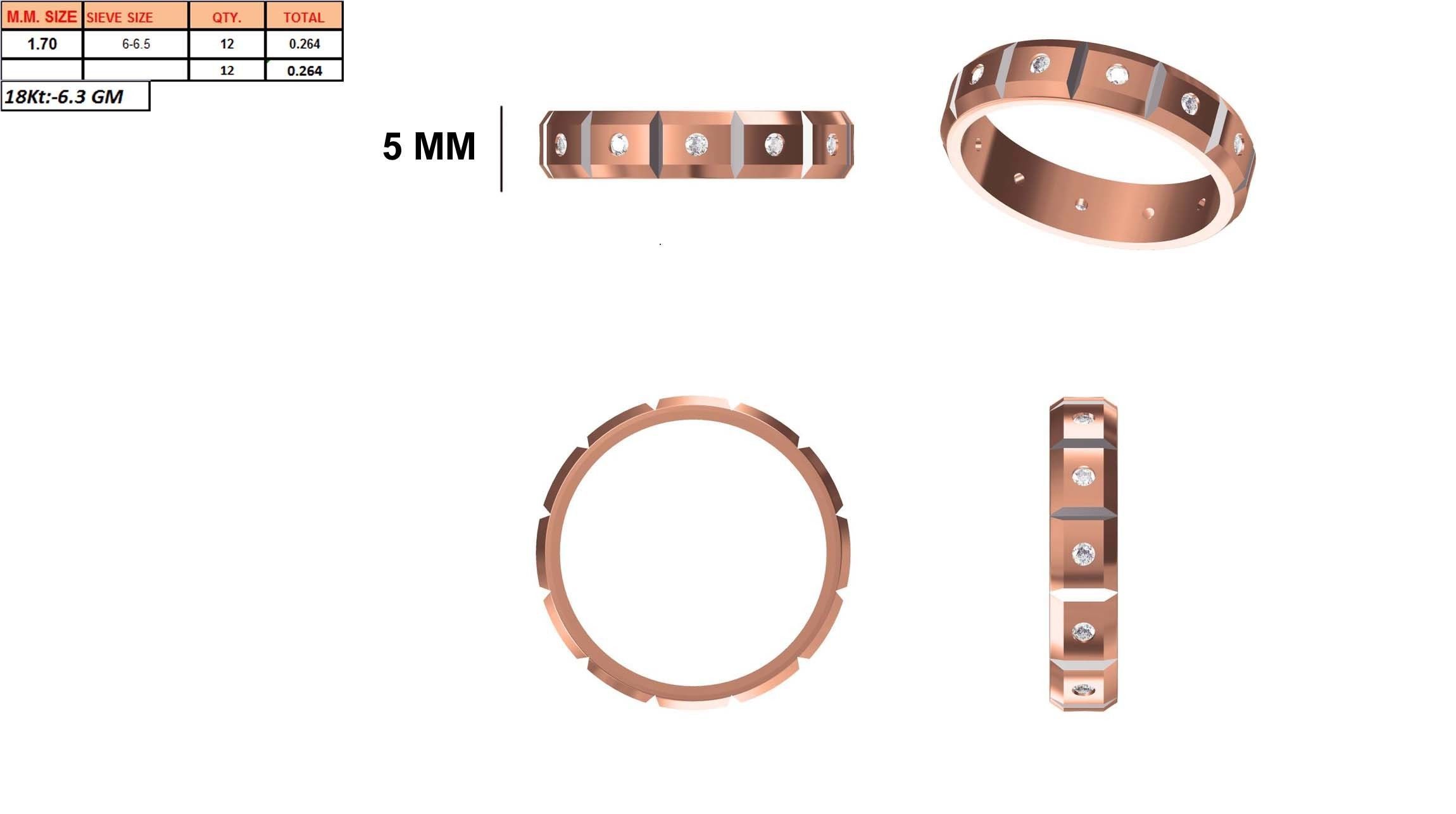 Mens Ring STL OBJ FBX JCD Details 3D print model_1