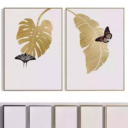 Plaster Two Photo Frame 240