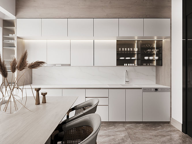 Kitchen Maslak by FGM 3D model