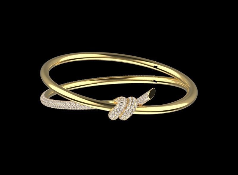 bracelet 3D print model_2