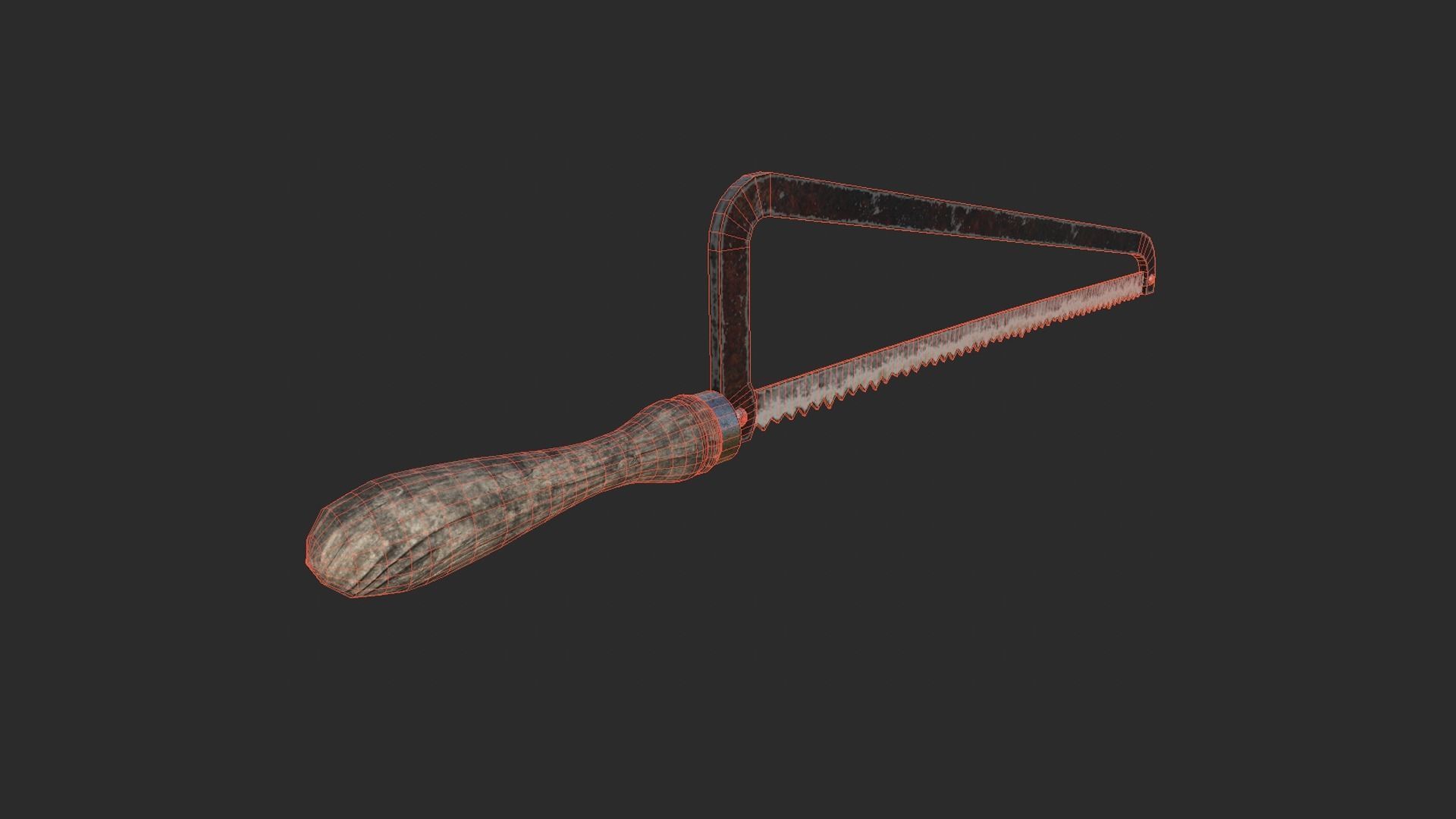 Hand Saw 3D model_5