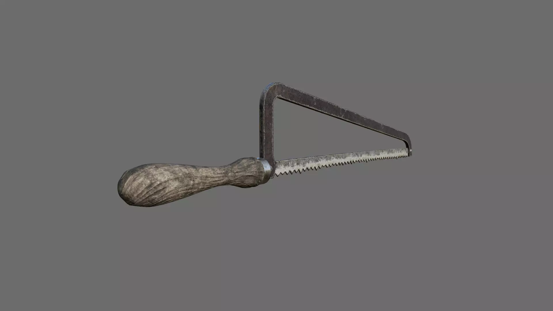 Hand Saw 3D model_0