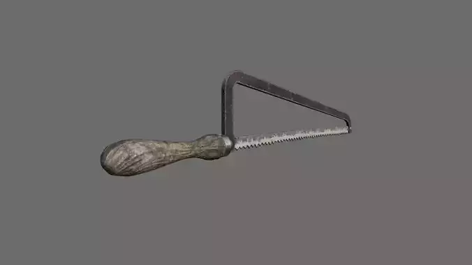 Hand Saw 3D model