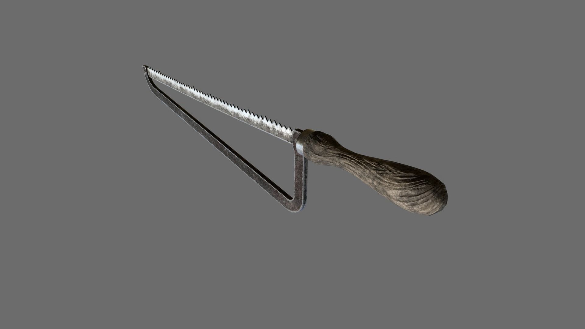 Hand Saw 3D model_2