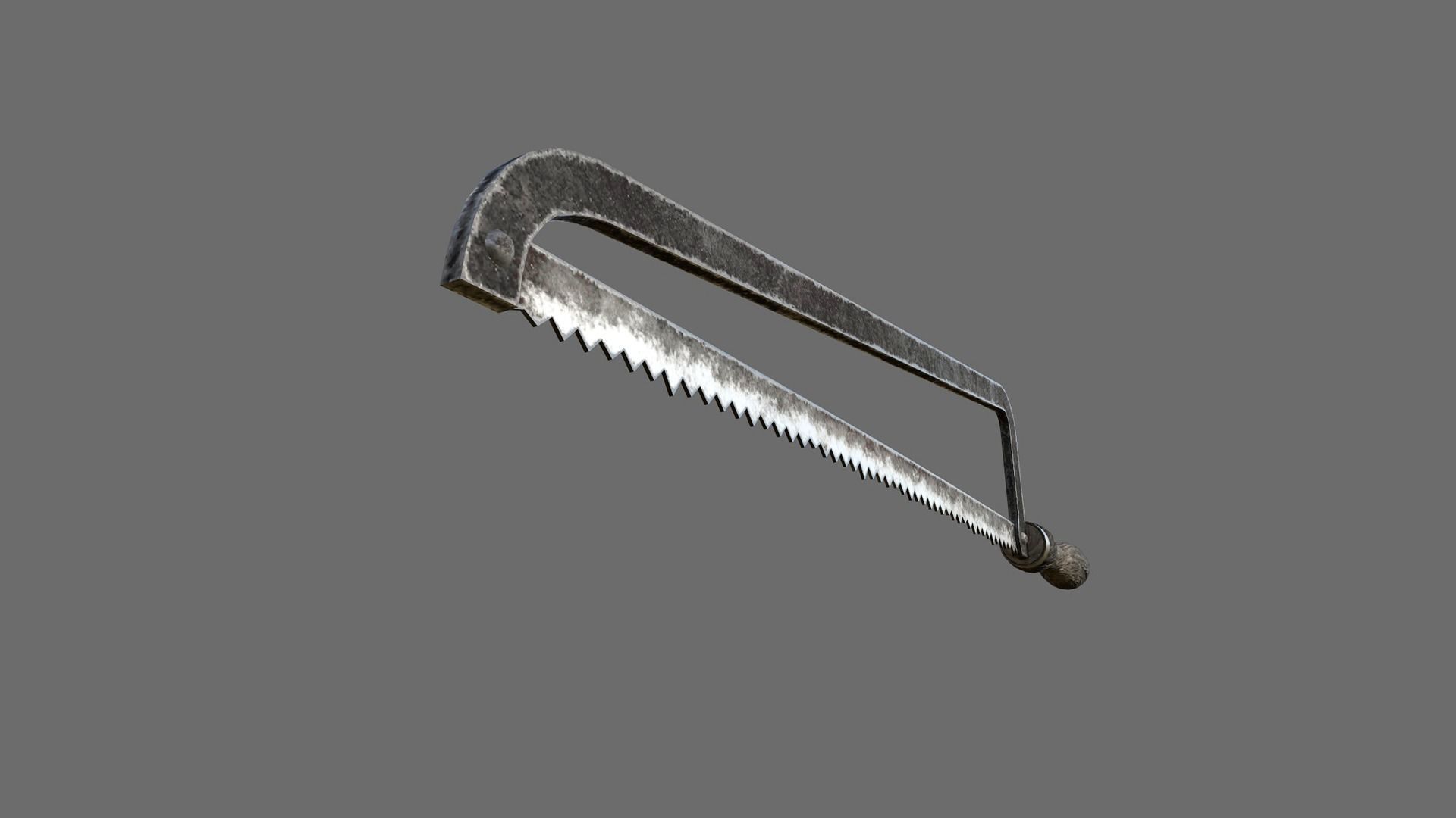 Hand Saw 3D model_3