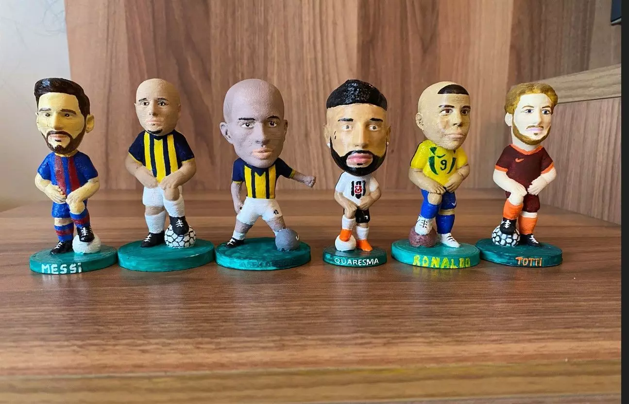 FRANCESCO TOTTI PRINTABLE MODEL 3D print model_0