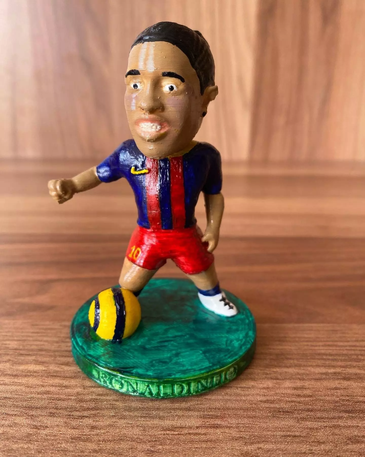 RONALDINHO PRINTABLE MODEL 3D print model_0