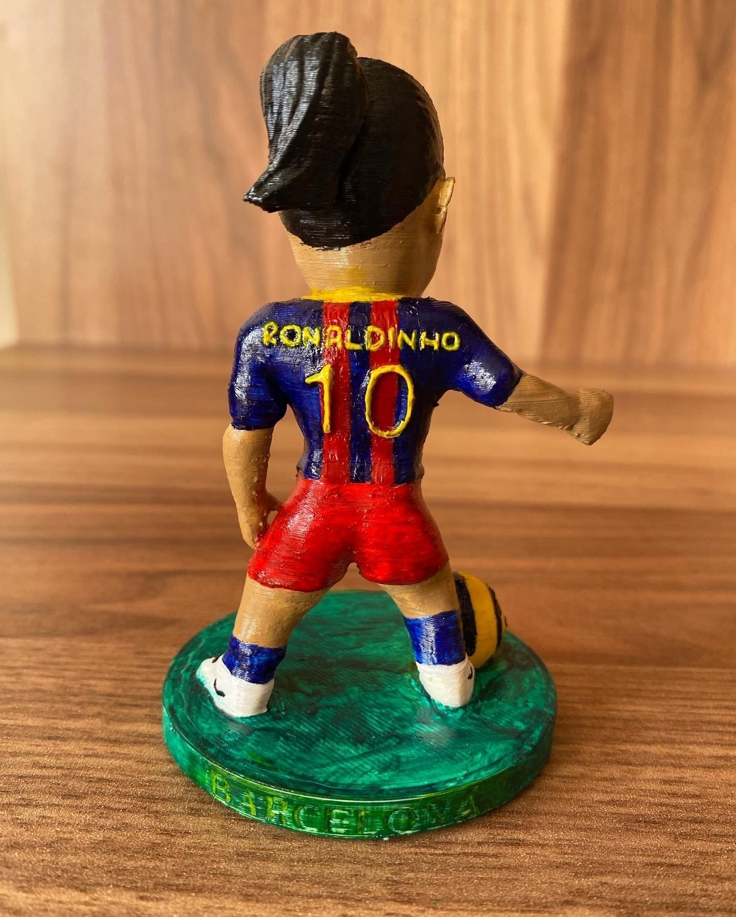 RONALDINHO PRINTABLE MODEL 3D print model_1