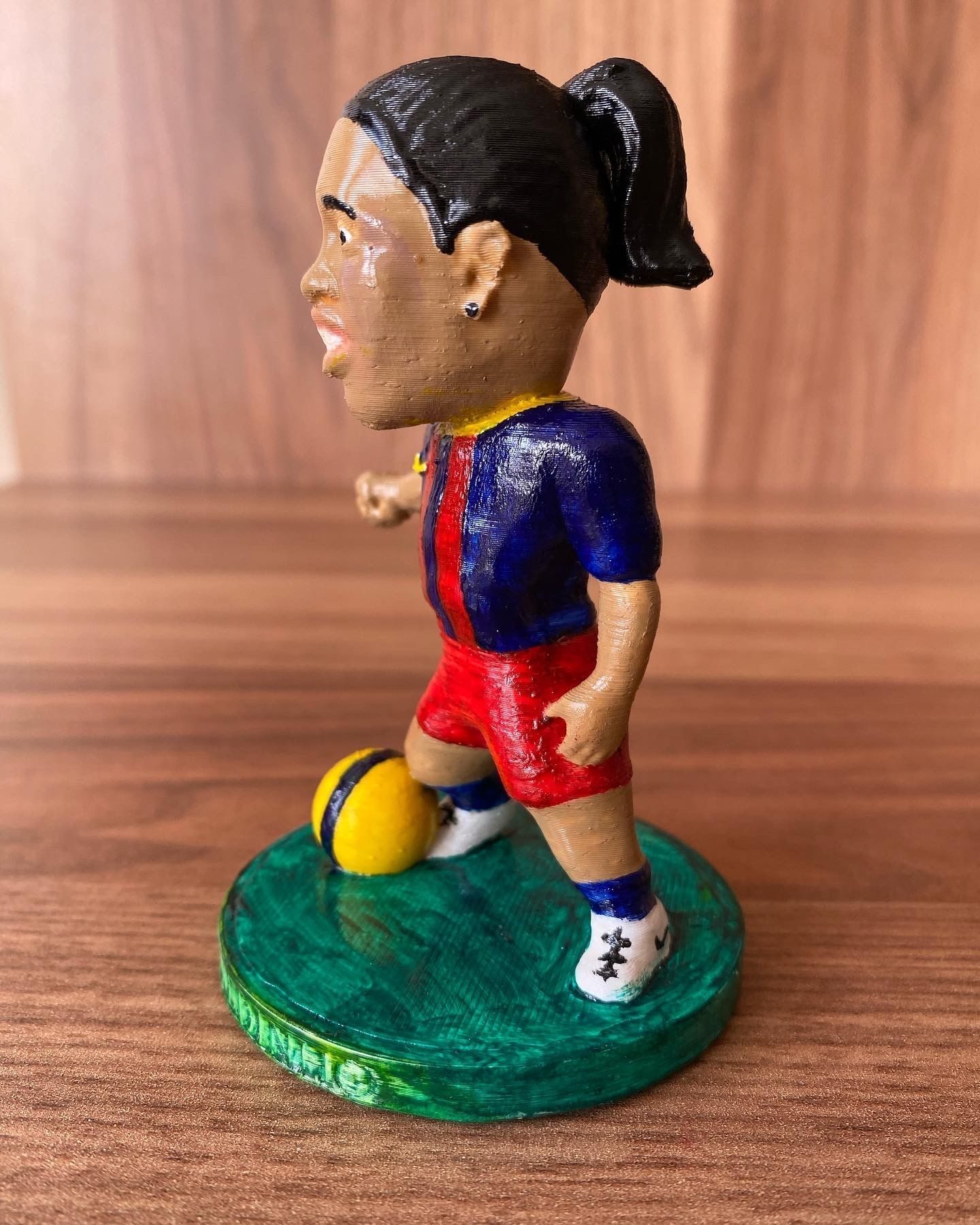 RONALDINHO PRINTABLE MODEL 3D print model_5