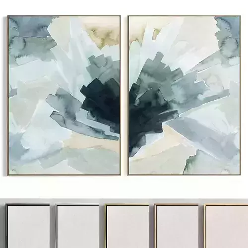 Plaster Two Photo Frame 247