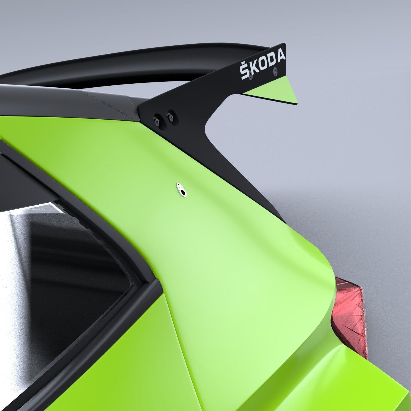 Skoda Fabia Rally 2 RS 2022 2023 3D model_6