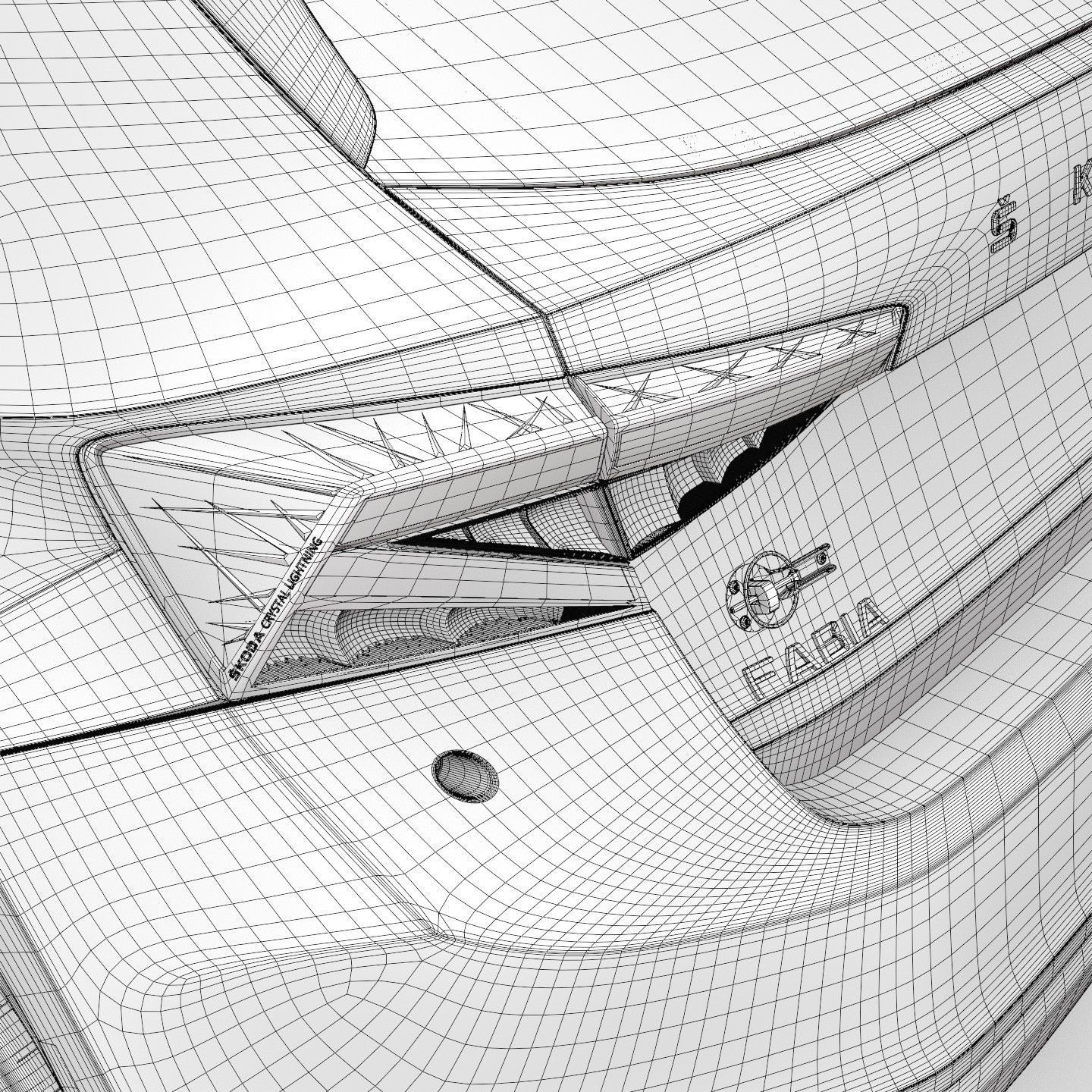 Skoda Fabia Rally 2 RS 2022 2023 3D model_17