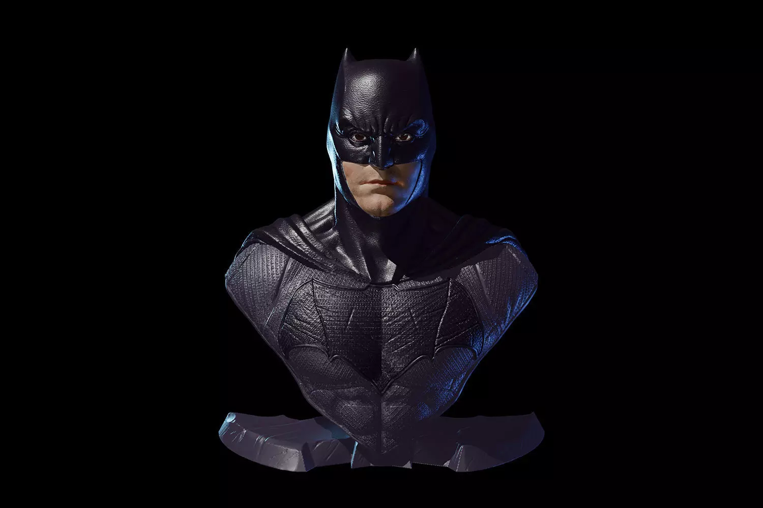 Batman Justice League Bust 3D Model Ready to Print STL 3D print model_0