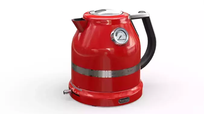 KitchenAid Artisan Kettle Low-poly 3D model