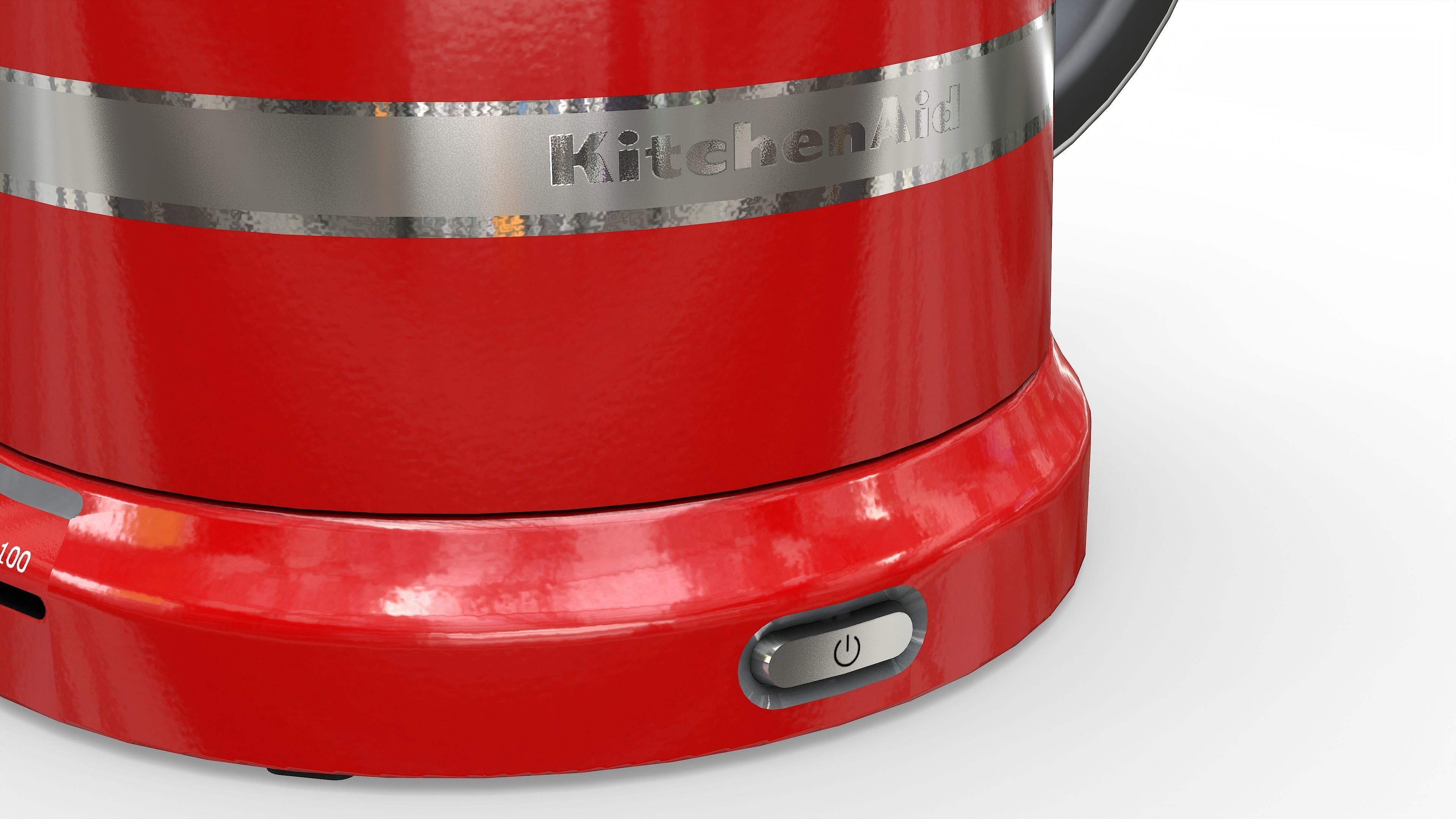 KitchenAid Artisan Kettle Low-poly 3D model_7