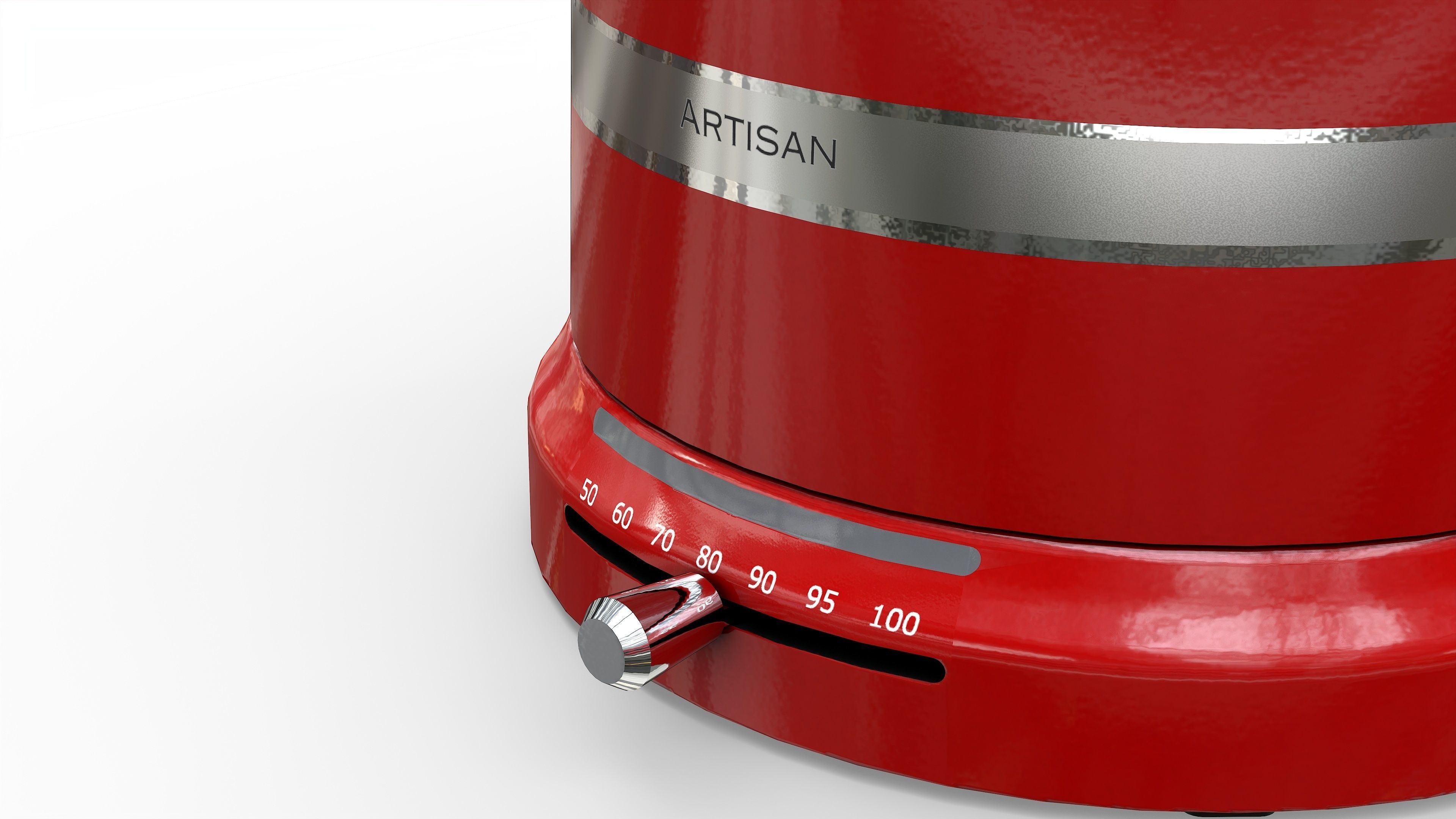 KitchenAid Artisan Kettle Low-poly 3D model_6
