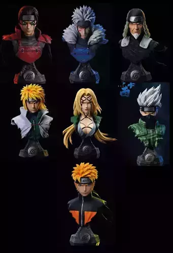 Hokage Full Pack Stl 3D print model