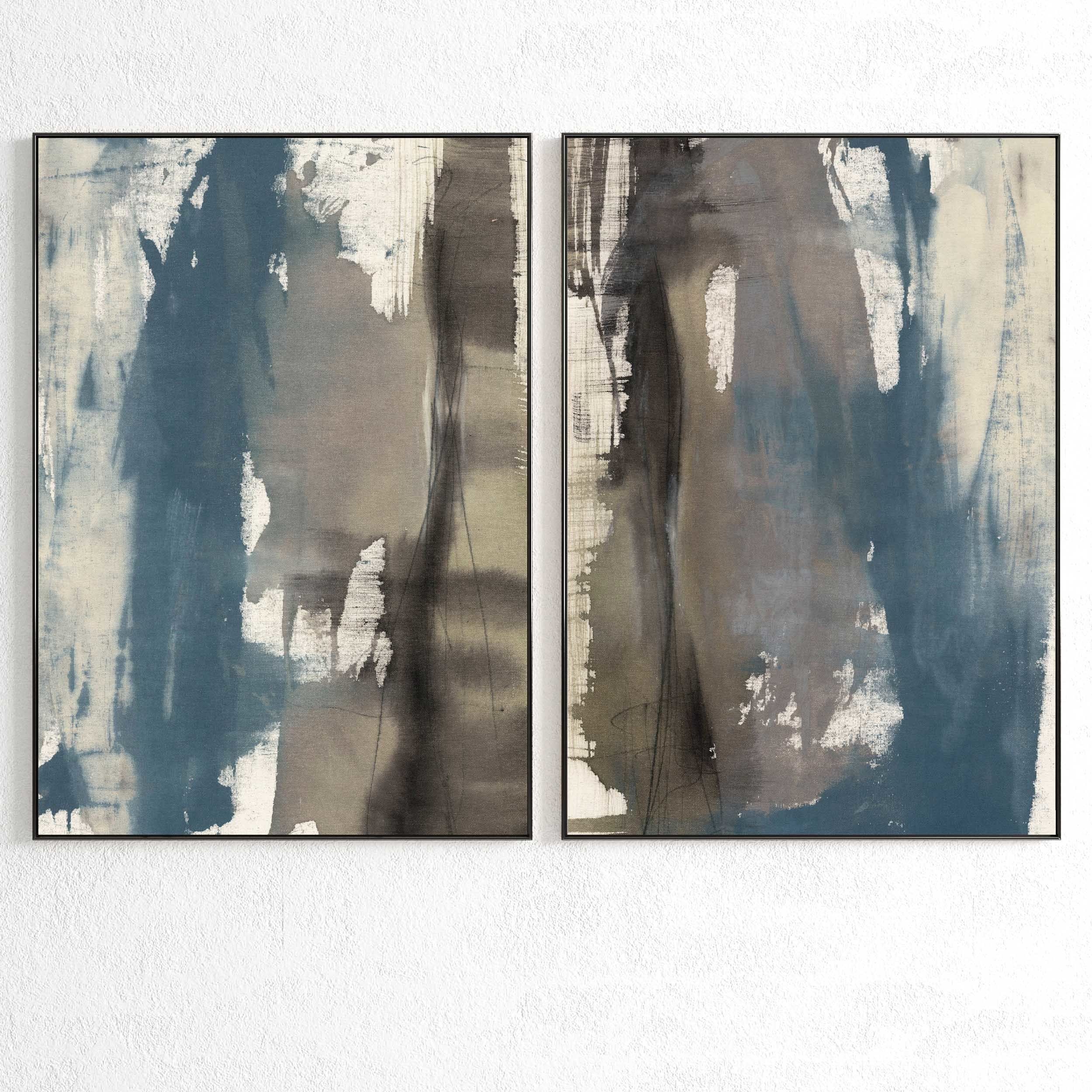 Plaster Two Photo Frame 249 Low-poly 3D model_1